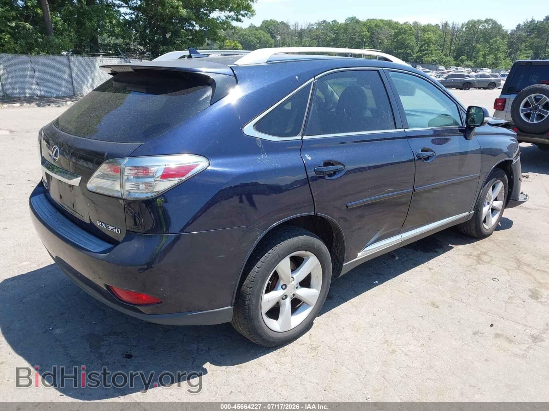 2010 LEXUS RX 350 - VIN: 2T2BK1BA7AC010400 - Фото 4