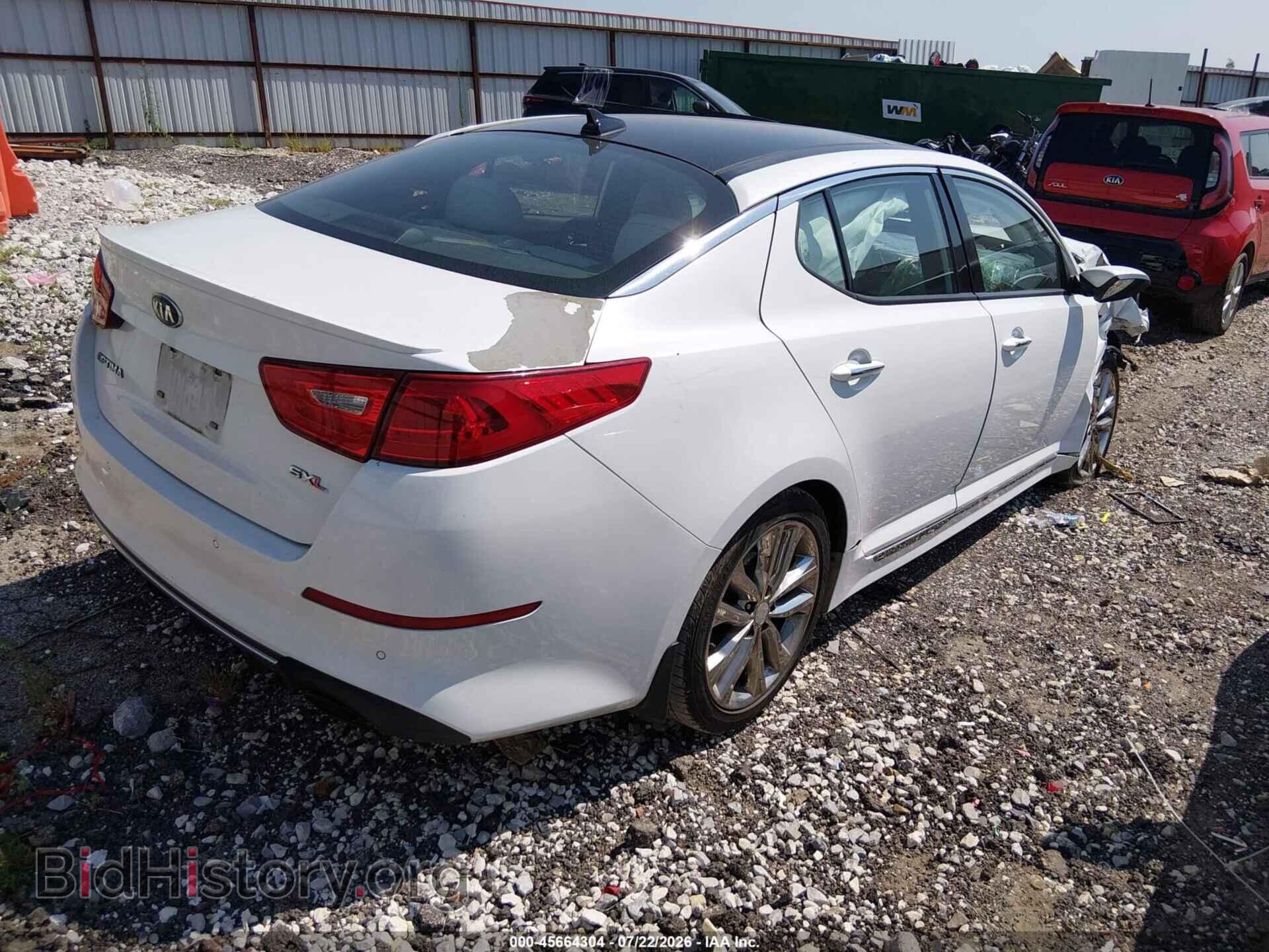 2014 KIA OPTIMA - VIN: 5XXGR4A6XEG348232 - Фото 4