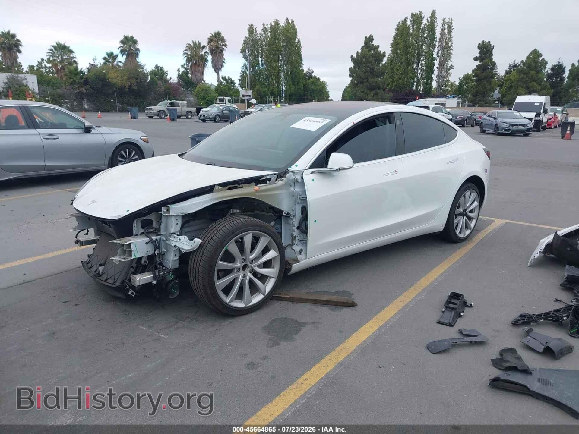 2019 TESLA MODEL 3 - VIN: 5YJ3E1EA0KF301457 - Фото 2