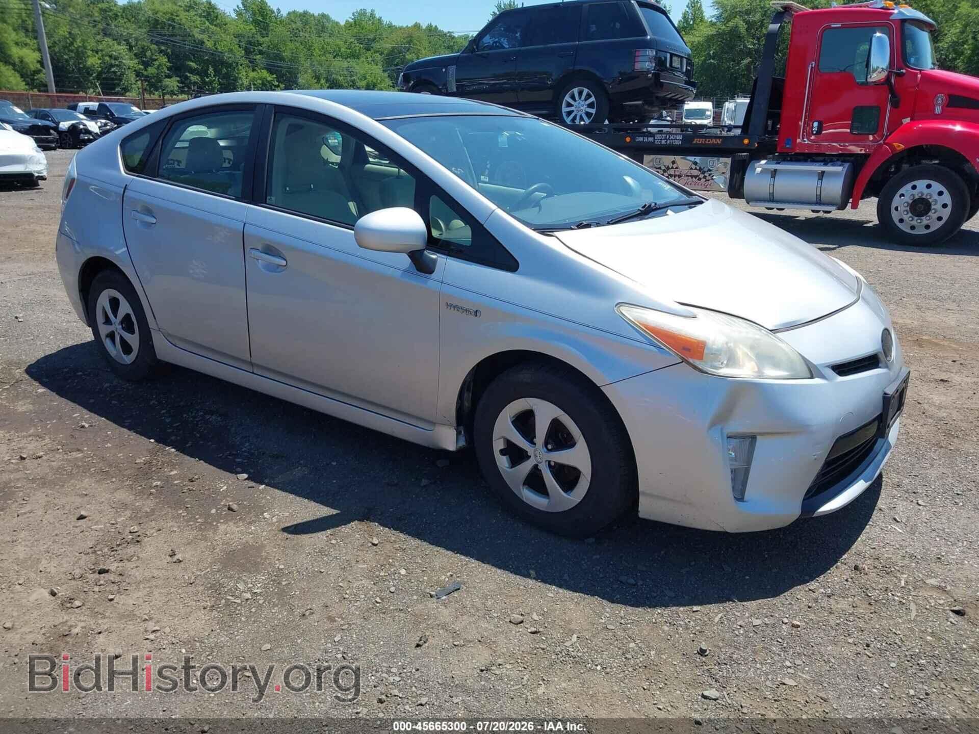 Photo JTDKN3DUXD5541395 - TOYOTA PRIUS 2013