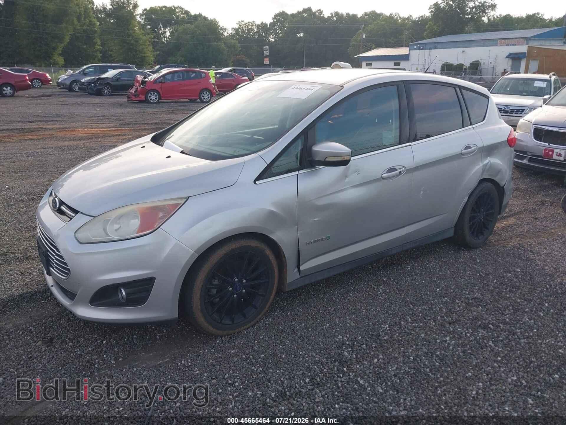 2013 FORD C-MAX HYBRID - VIN: 1FADP5BU8DL530964 - Фото 2