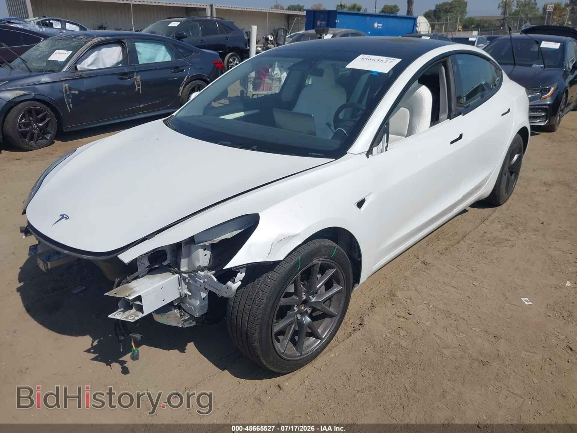 2023 TESLA MODEL 3 - VIN: 5YJ3E1EA4PF567474 - Фото 2