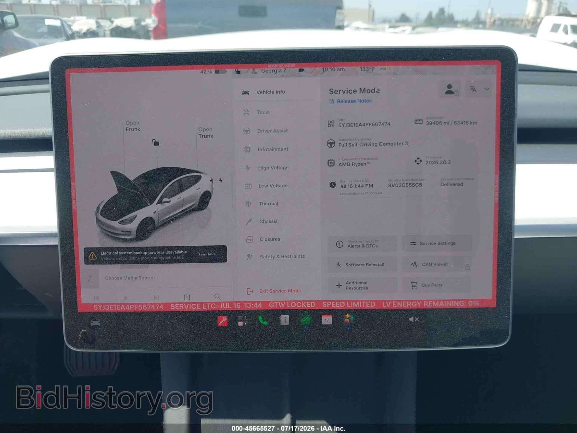 2023 TESLA MODEL 3 - VIN: 5YJ3E1EA4PF567474 - Фото 19