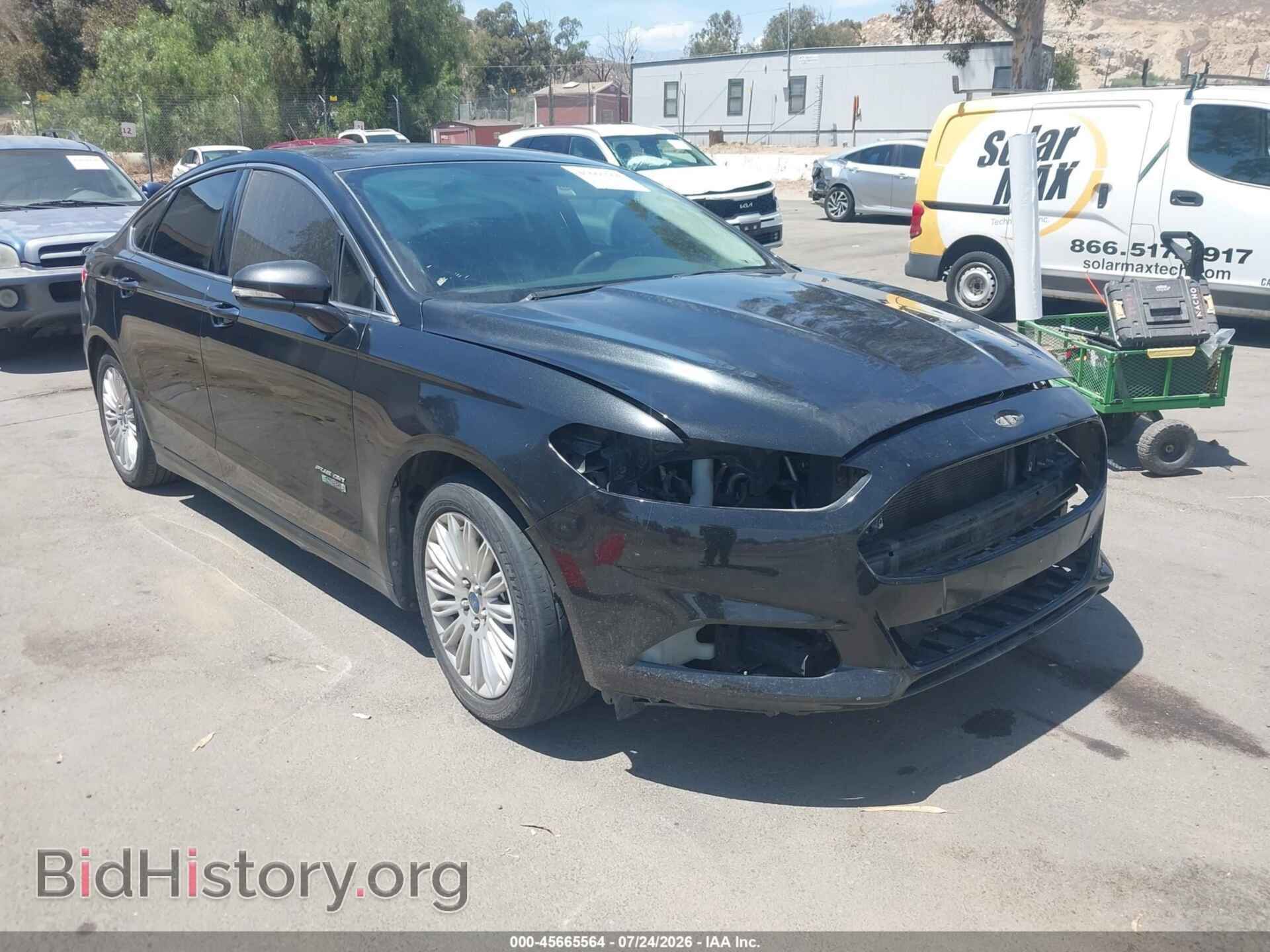 Фотография 3FA6P0PU6DR248084 - FORD FUSION ENERGI 2013