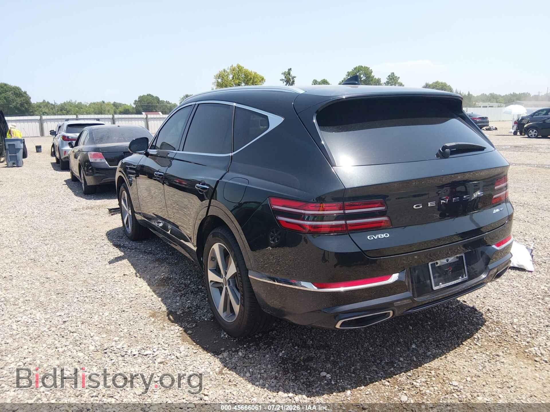 2024 GENESIS GV80 - VIN: KMUHCESC9RU175607 - Photo 3