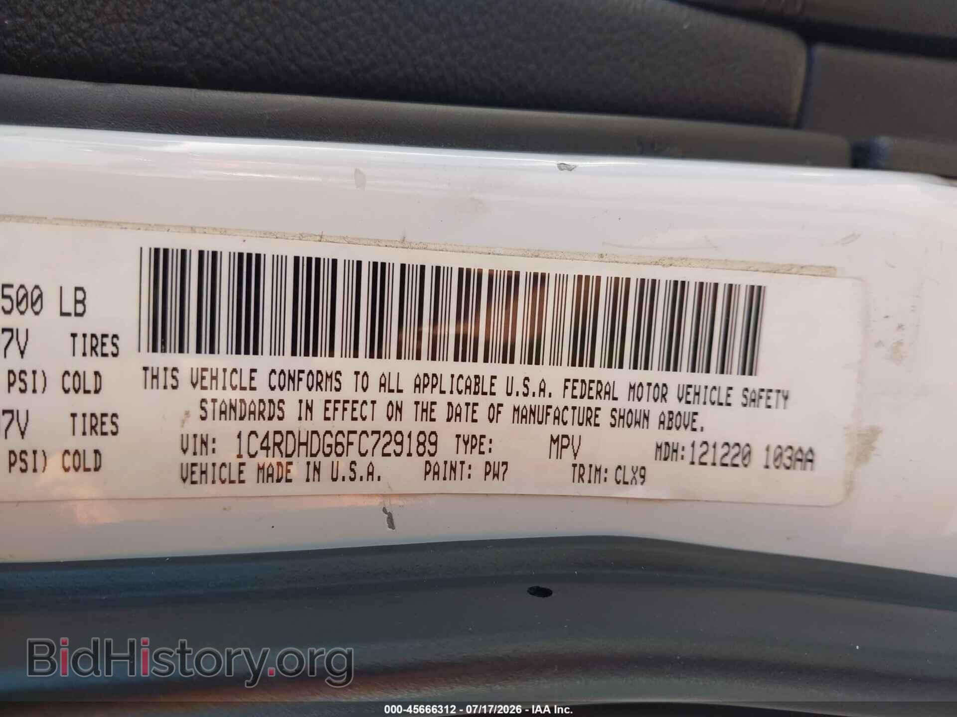 2015 DODGE DURANGO - VIN: 1C4RDHDG6FC729189 - Photo 9