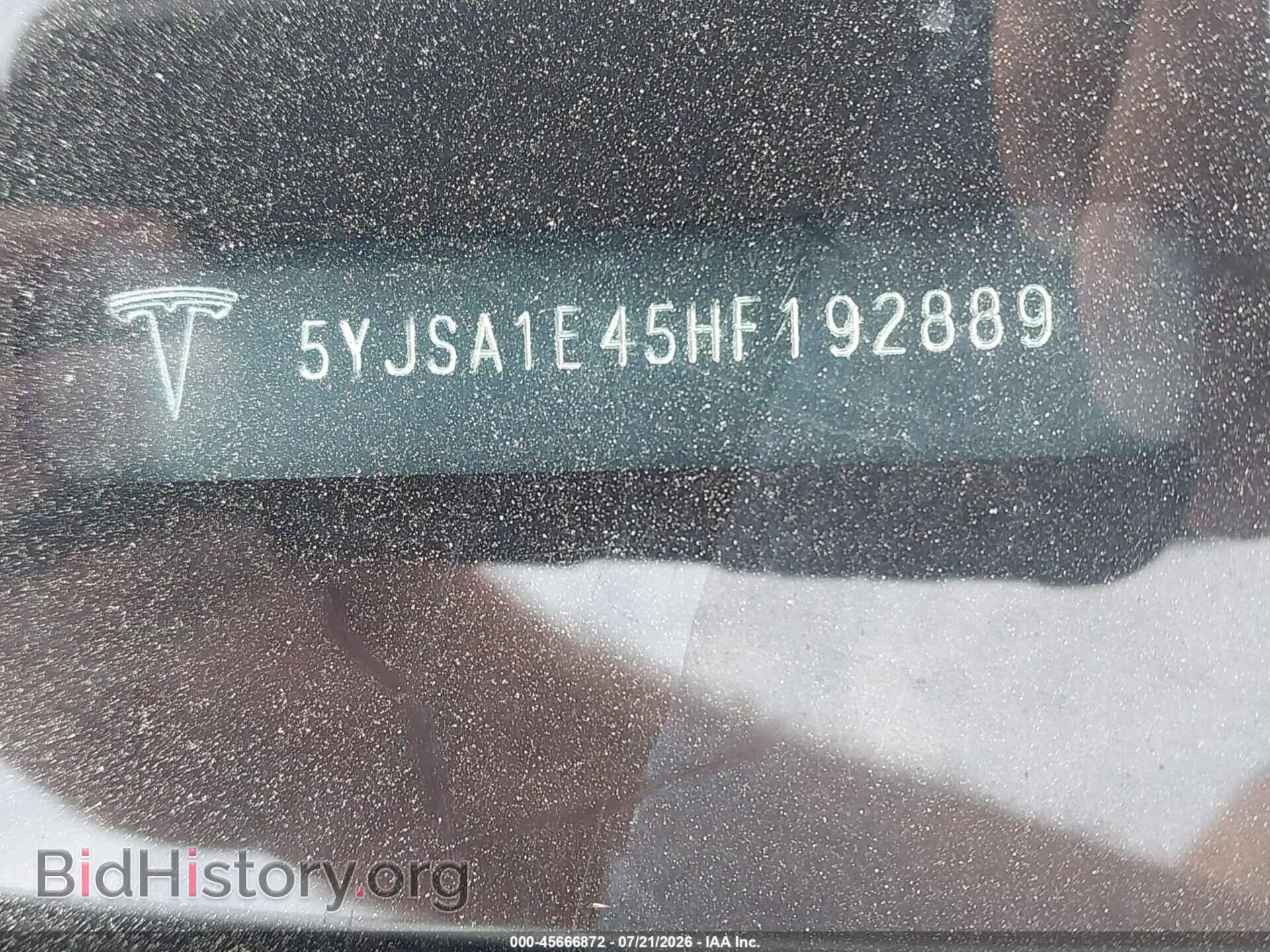 2017 TESLA MODEL S - VIN: 5YJSA1E45HF192889 - Photo 8