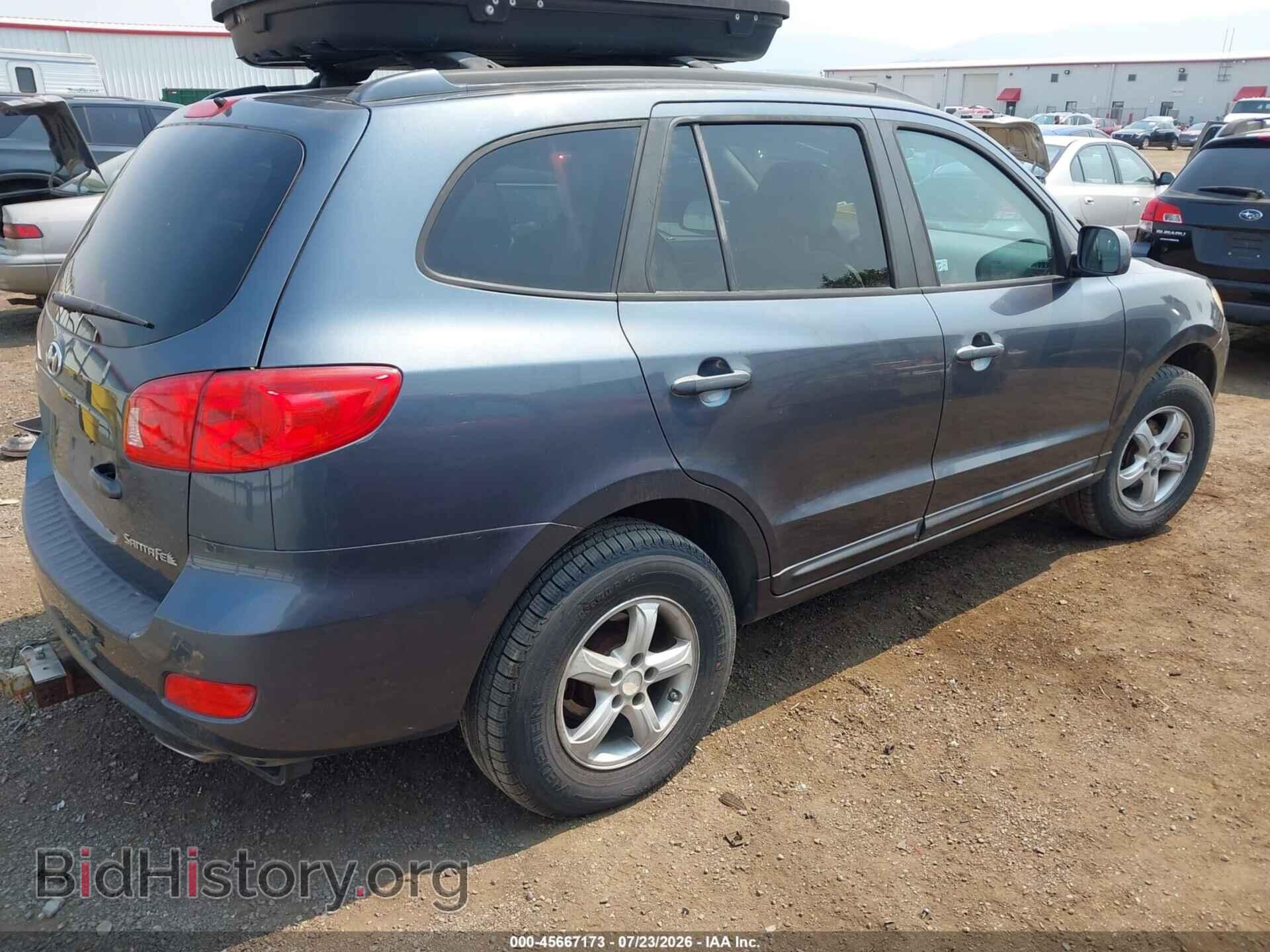 2007 HYUNDAI SANTA FE - VIN: 5NMSG13D77H046606 - Фото 4