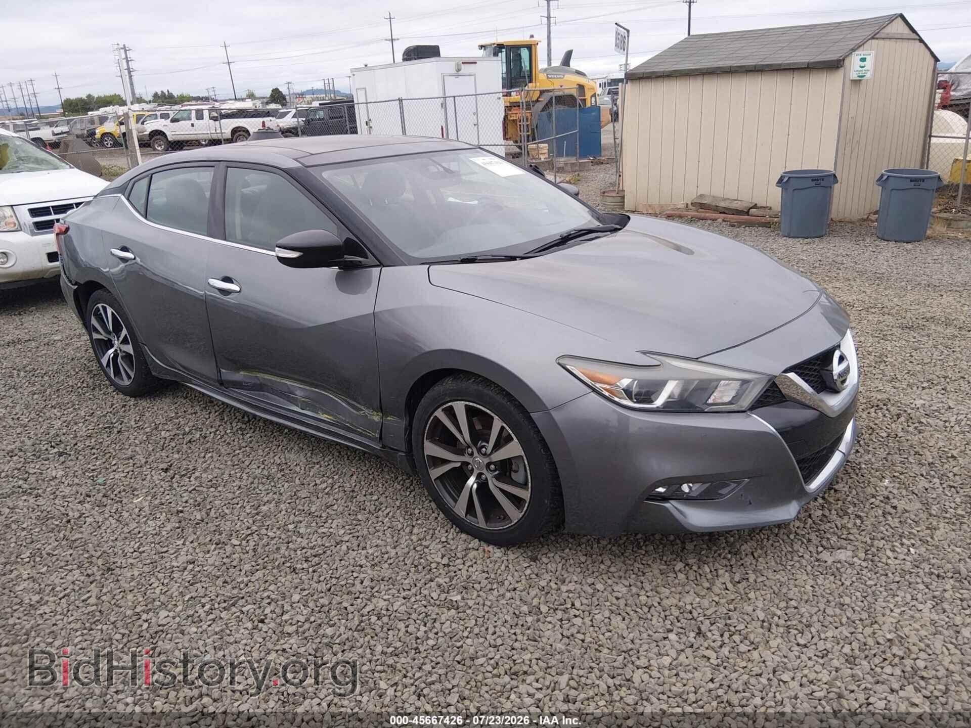 Фотография 1N4AA6AP6HC374645 - NISSAN MAXIMA 2017