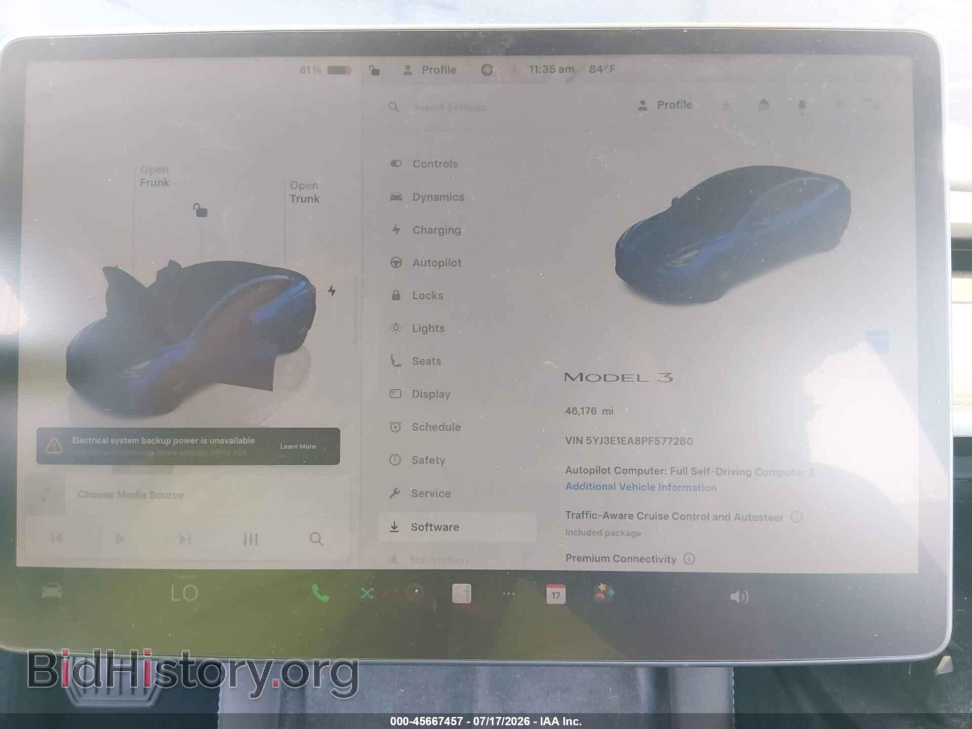 2023 TESLA MODEL 3 - VIN: 5YJ3E1EA8PF577280 - Photo 7