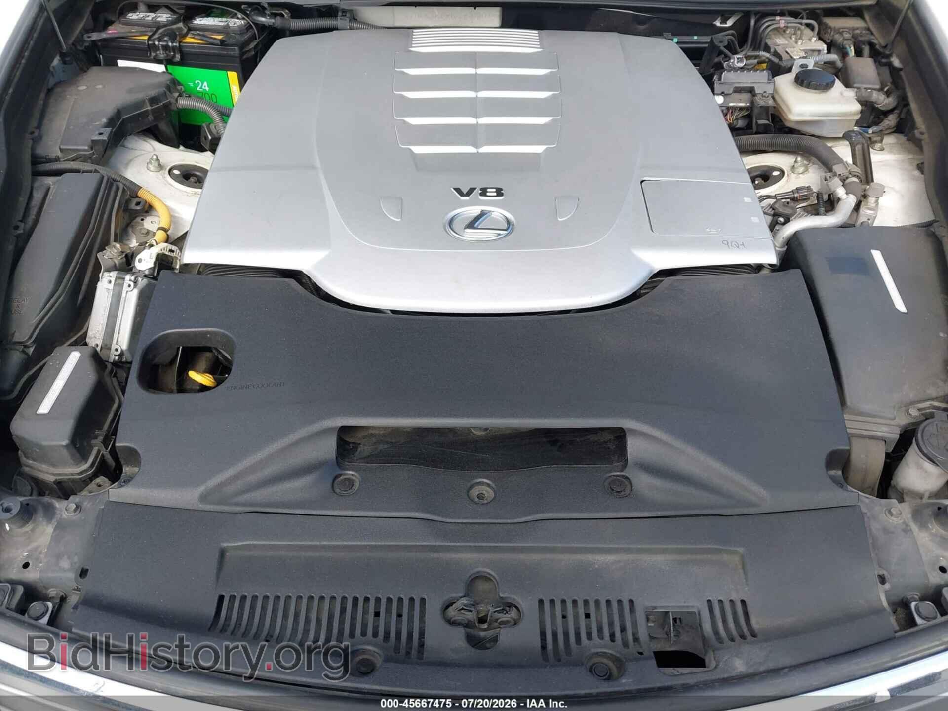 2008 LEXUS LS 460 - VIN: JTHGL46FX85032301 - Фото 10