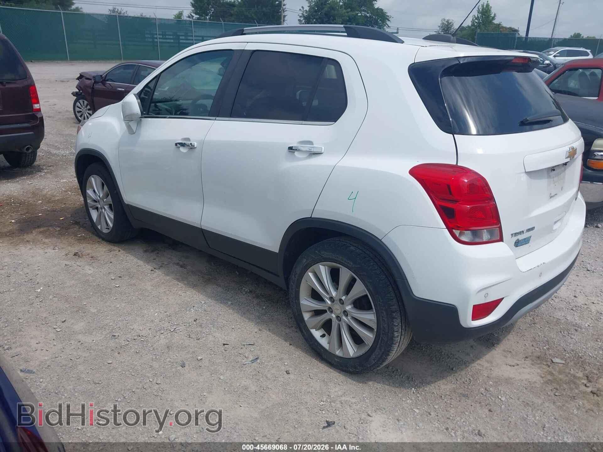 2017 CHEVROLET TRAX - VIN: 3GNCJRSB6HL259983 - Фото 3