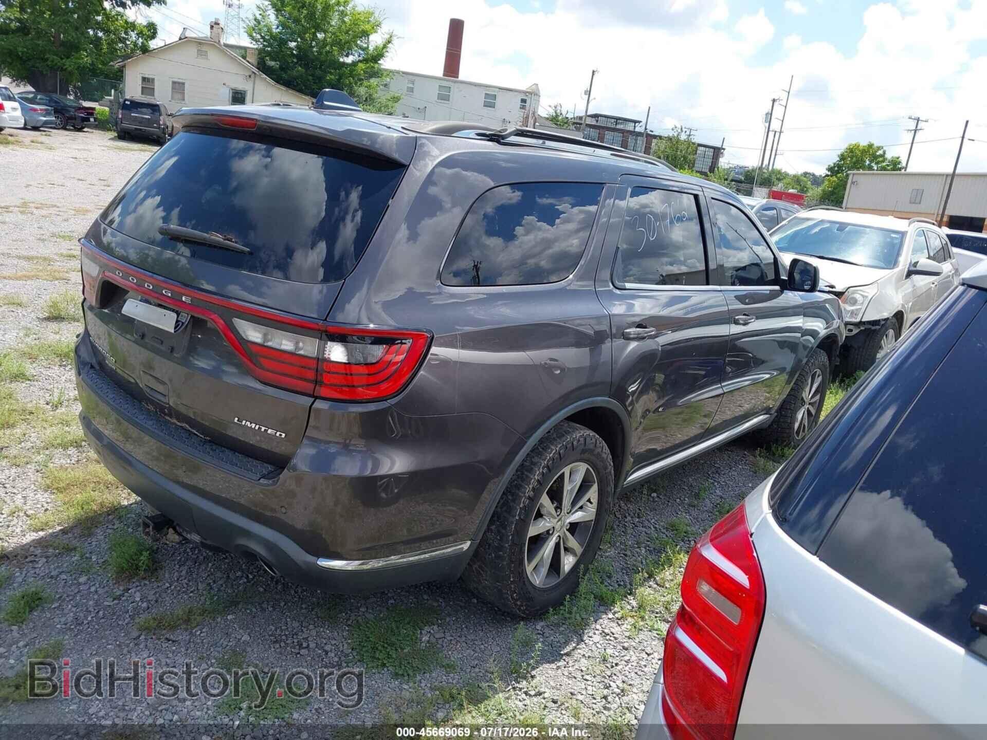 2016 DODGE DURANGO - VIN: 1C4RDJDG6GC301762 - Фото 4