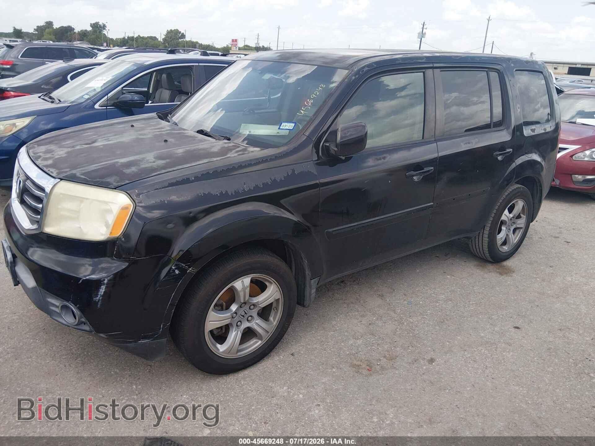 2012 HONDA PILOT - VIN: 5FNYF3H50CB020385 - Фото 2