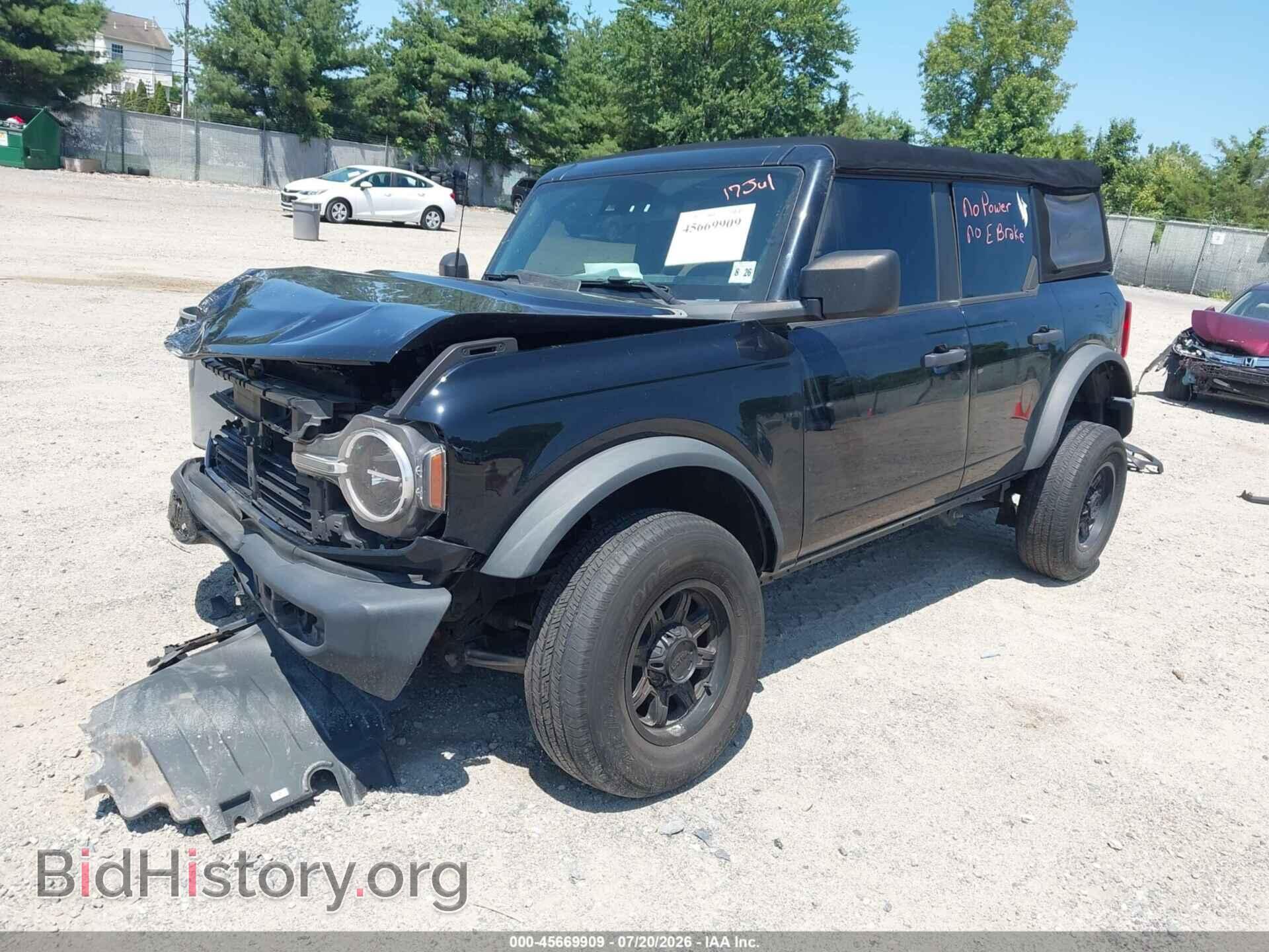 2021 FORD BRONCO - VIN: 1FMDE5BH8MLA72258 - Photo 2