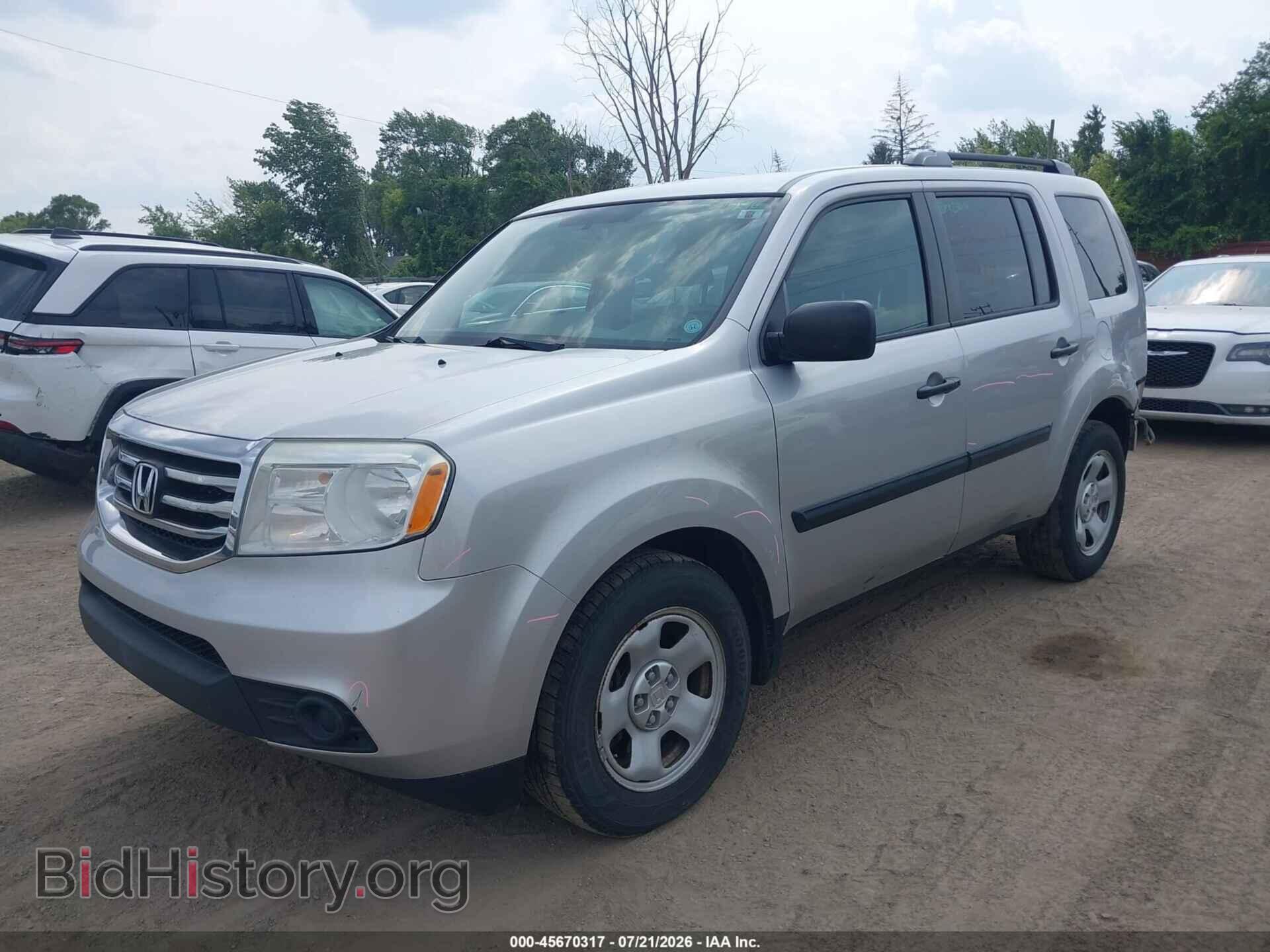 2015 HONDA PILOT - VIN: 5FNYF4H28FB013572 - Фото 2