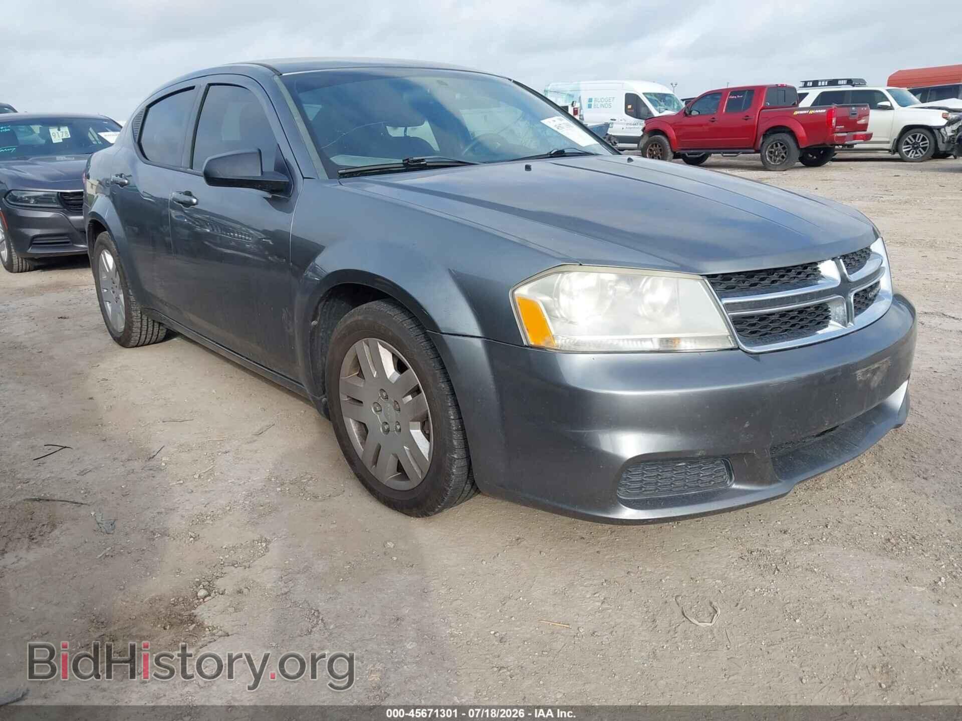 Фотография 1C3CDZAB5DN730277 - DODGE AVENGER 2013