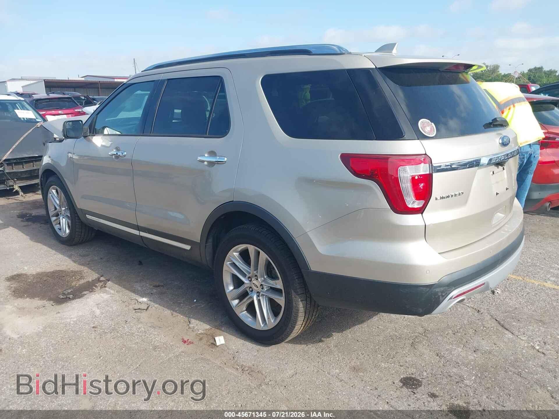 2017 FORD EXPLORER - VIN: 1FM5K7F89HGA58595 - Photo 3
