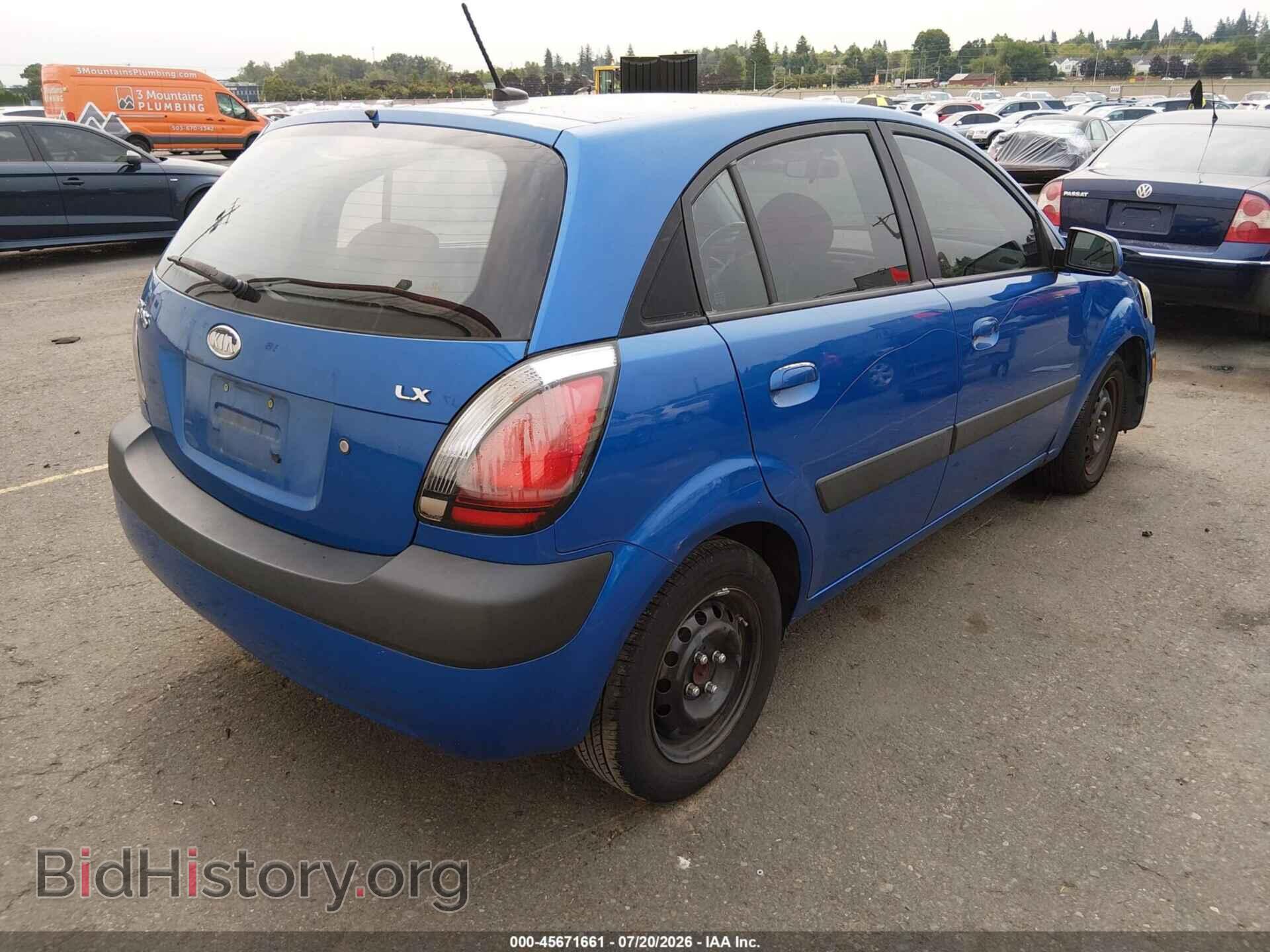 2009 KIA RIO5 - VIN: KNADE243196493231 - Photo 4