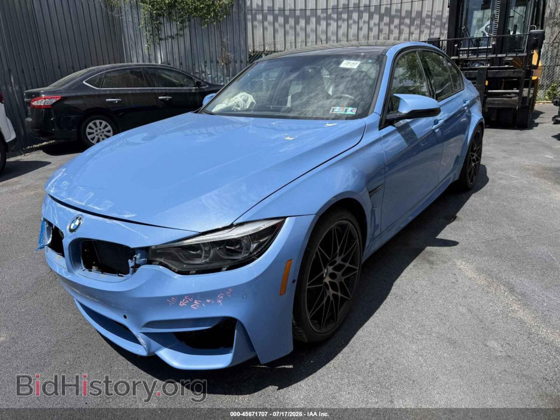 2018 BMW M3 - VIN: WBS8M9C50J5L01125 - Photo 2