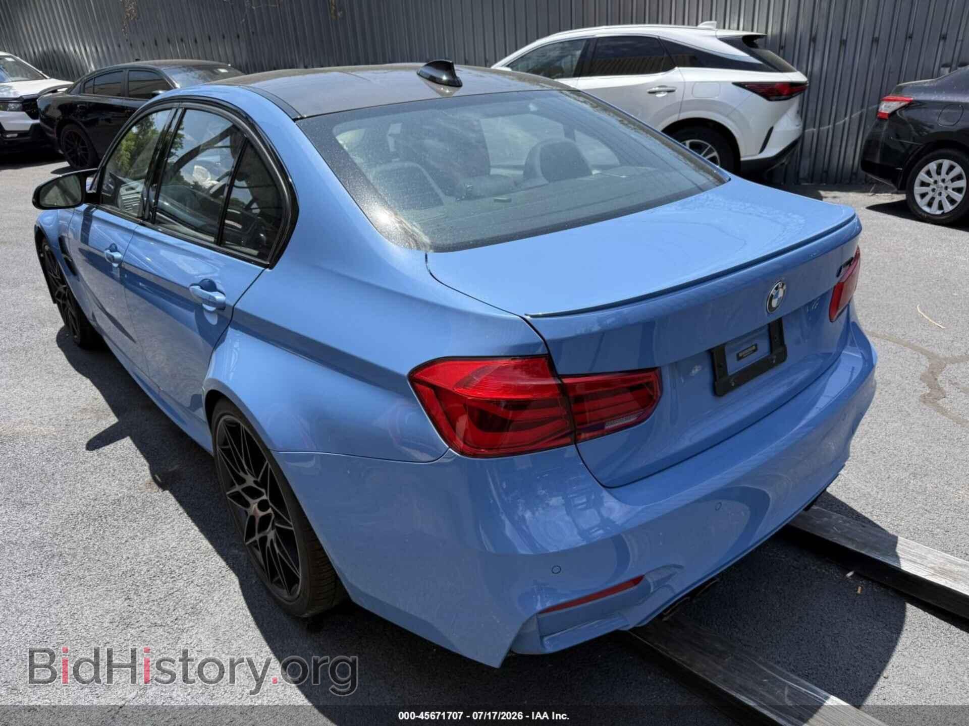 2018 BMW M3 - VIN: WBS8M9C50J5L01125 - Photo 3