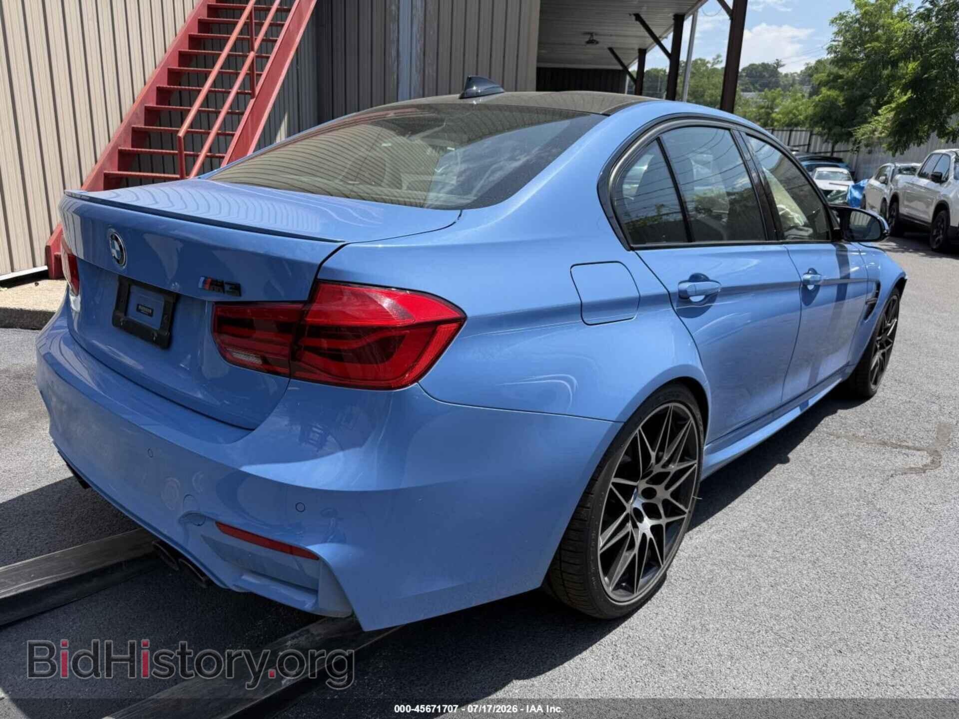 2018 BMW M3 - VIN: WBS8M9C50J5L01125 - Photo 4