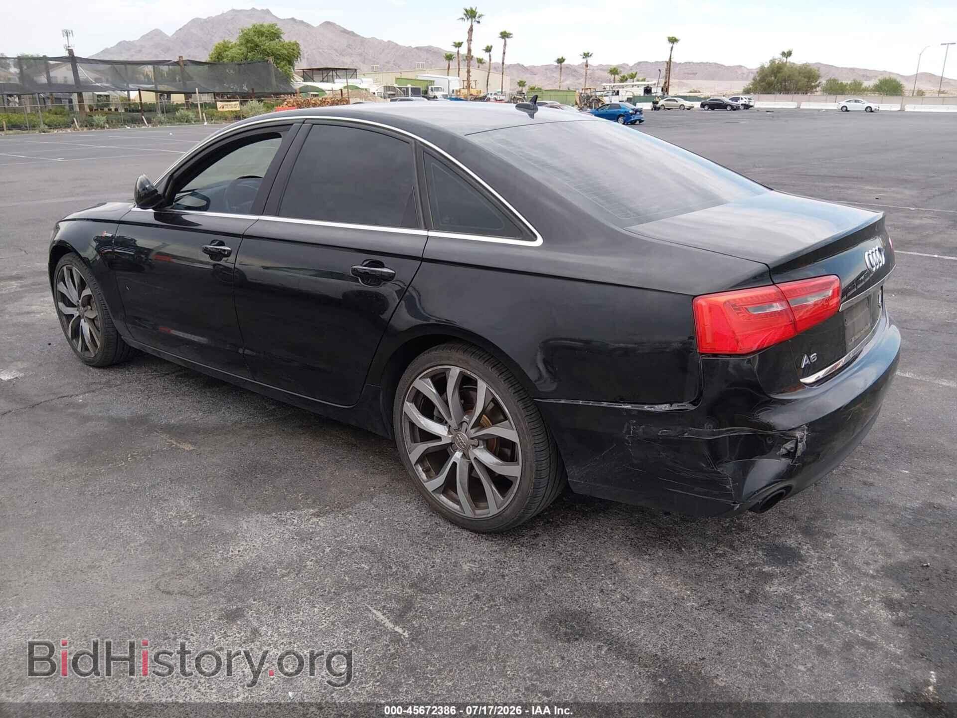 2013 AUDI A6 - VIN: WAUGGAFC4DN127793 - Photo 3