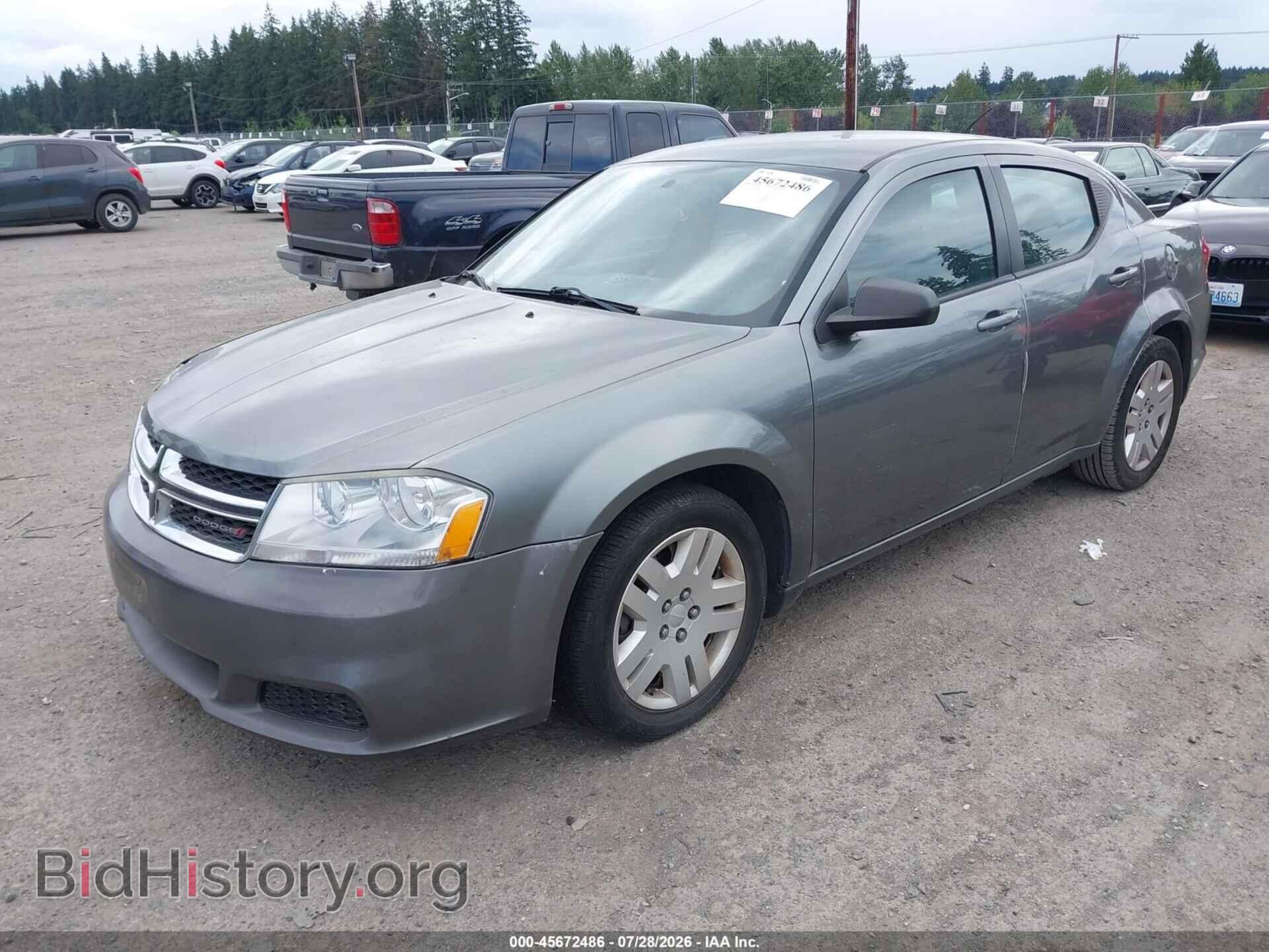 2012 DODGE AVENGER - VIN: 1C3CDVAB3CN259650 - Фото 2