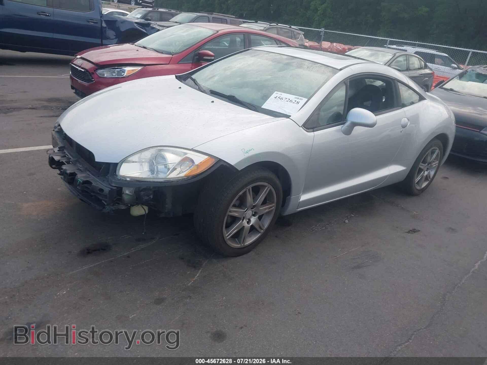 2008 MITSUBISHI ECLIPSE - VIN: 4A3AK34T88E032646 - Фото 2