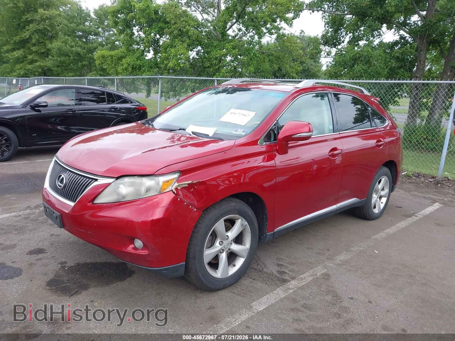 2011 LEXUS RX 350 - VIN: 2T2BK1BA1BC084235 - Photo 2