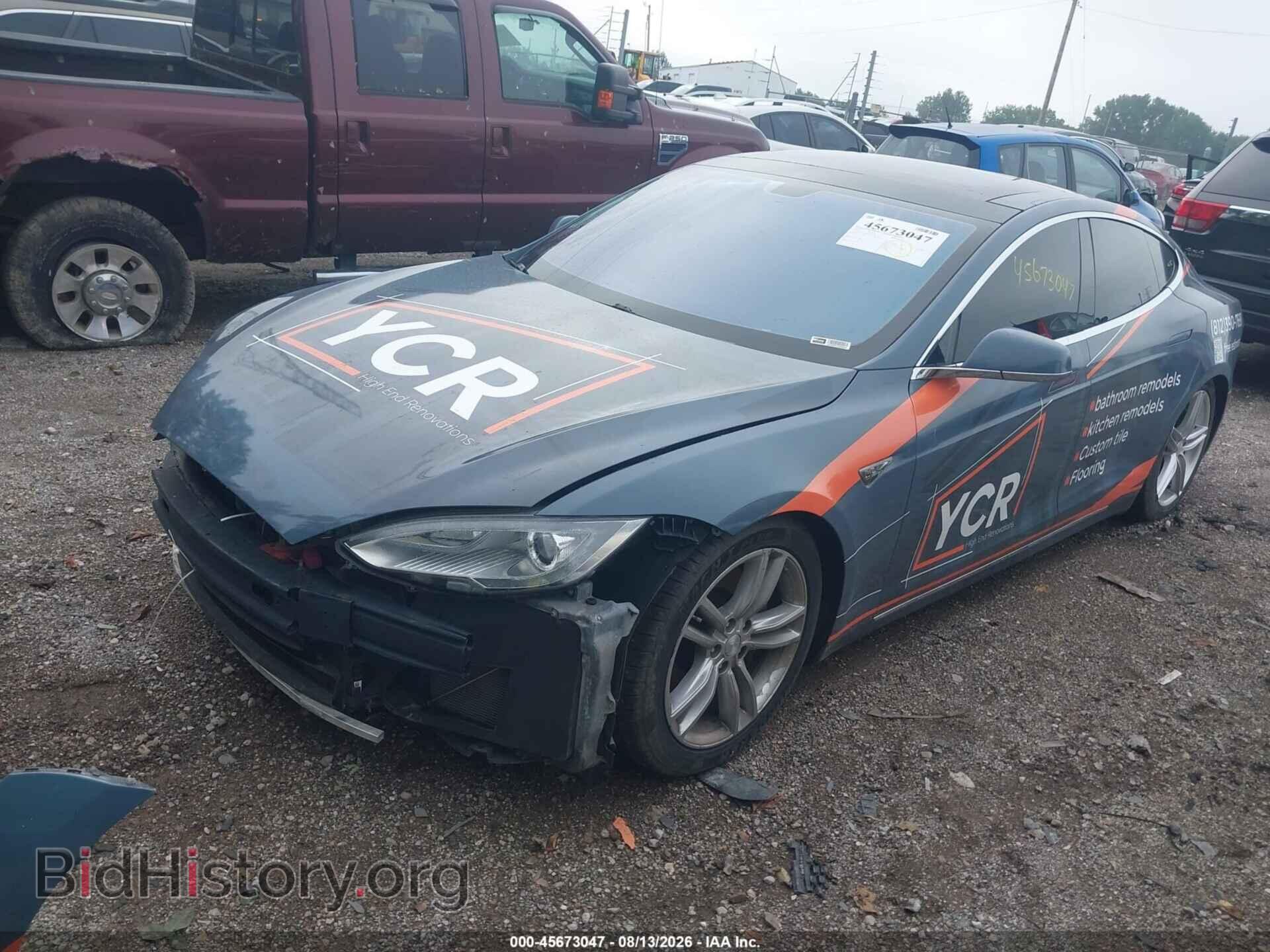 2013 TESLA MODEL S - VIN: 5YJSA1AG4DFP04832 - Photo 2