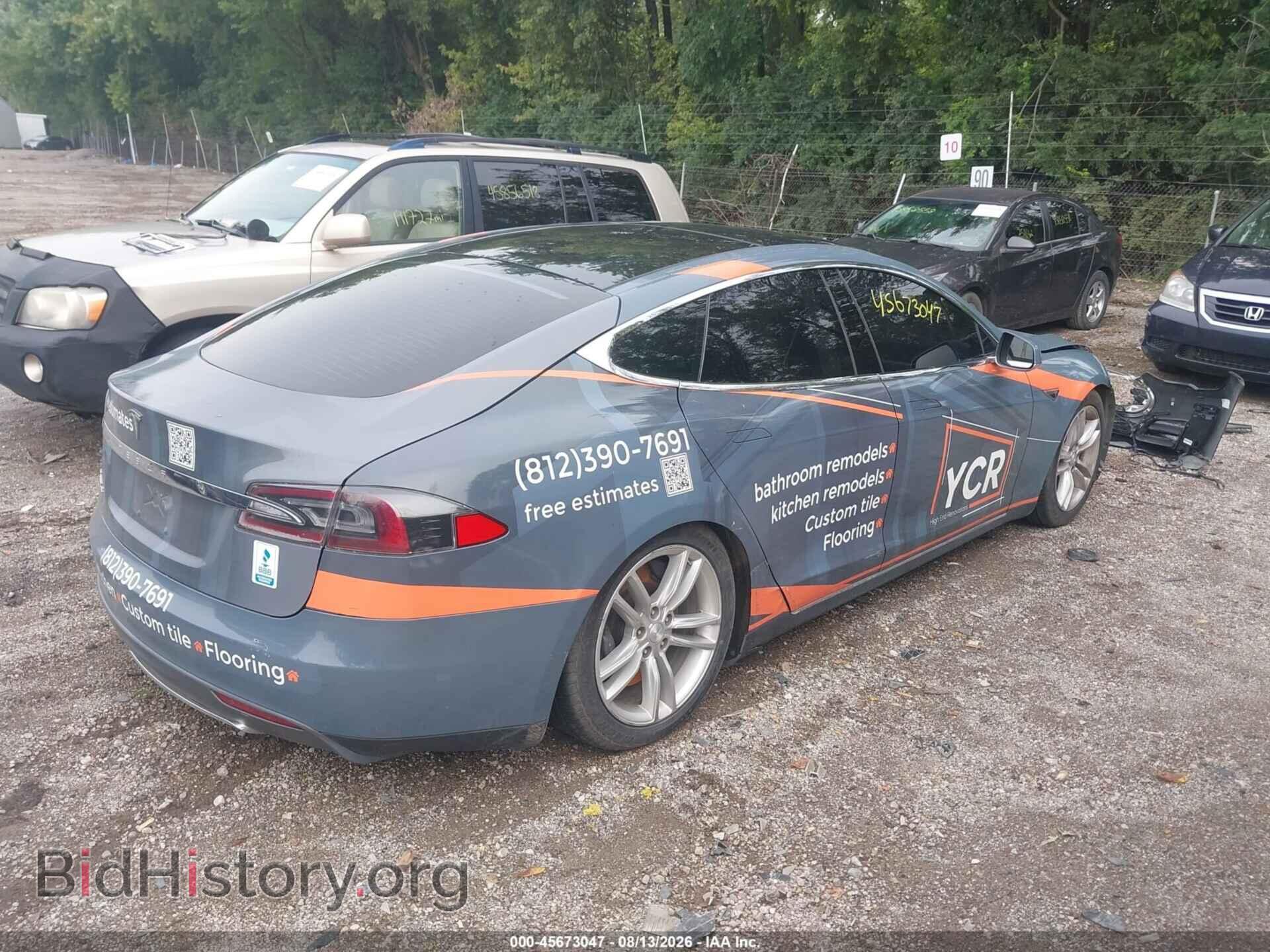 2013 TESLA MODEL S - VIN: 5YJSA1AG4DFP04832 - Photo 4