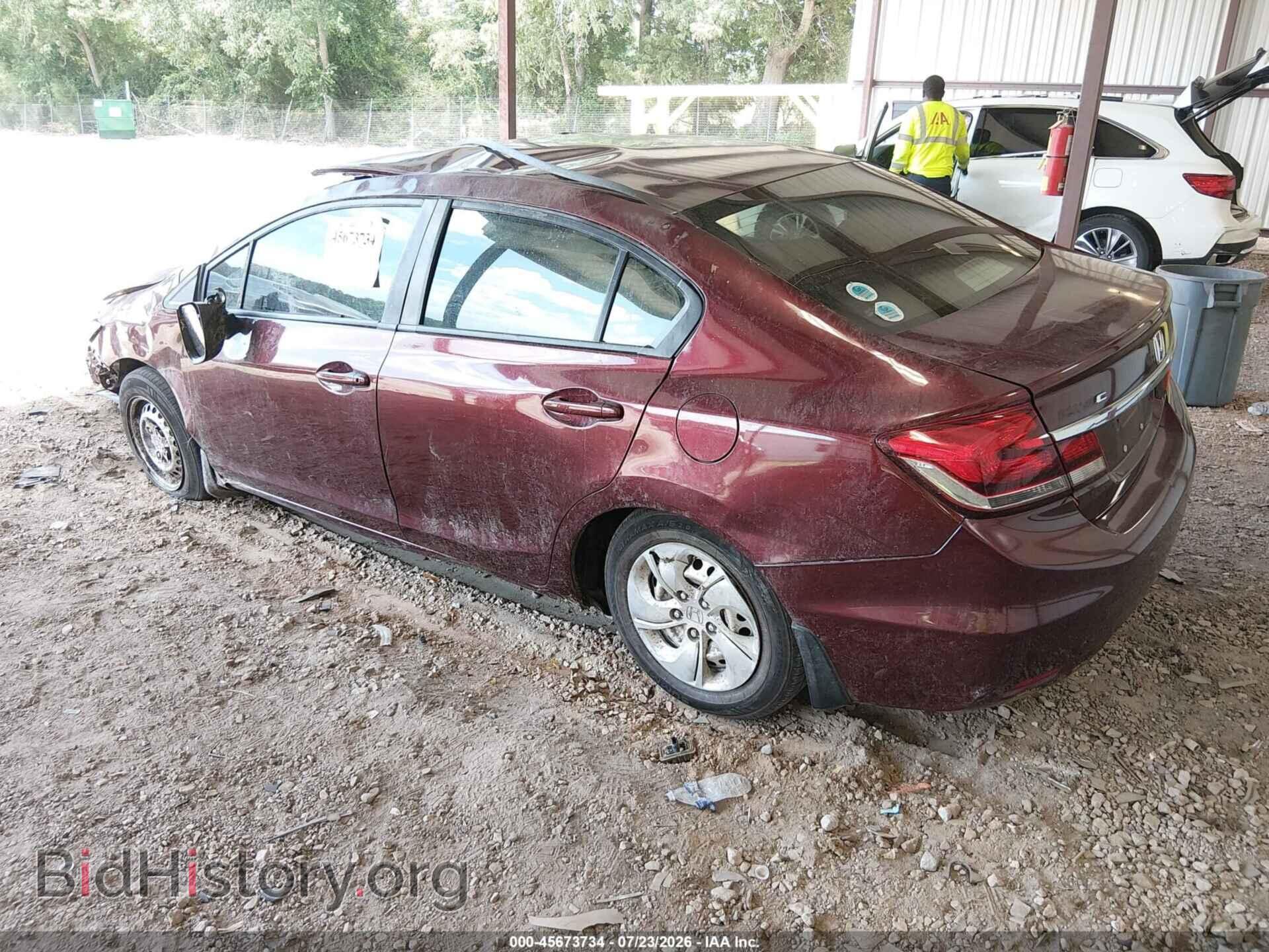 2014 HONDA CIVIC - VIN: 19XFB2F5XEE000282 - Фото 3