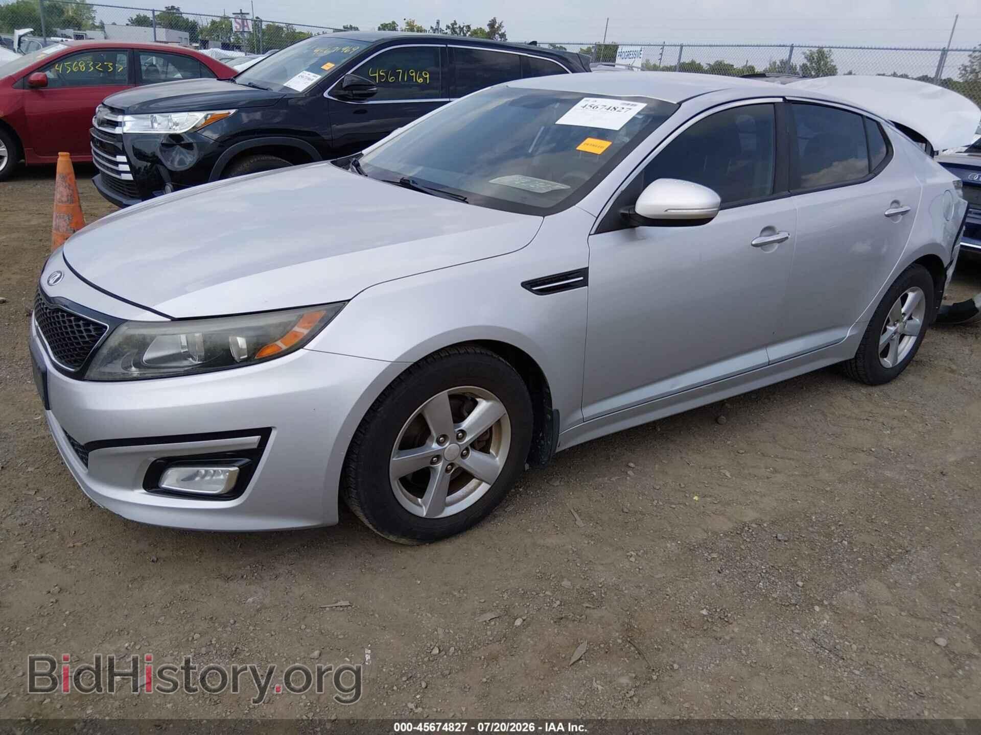 2015 KIA OPTIMA - VIN: 5XXGM4A72FG353479 - Фото 2