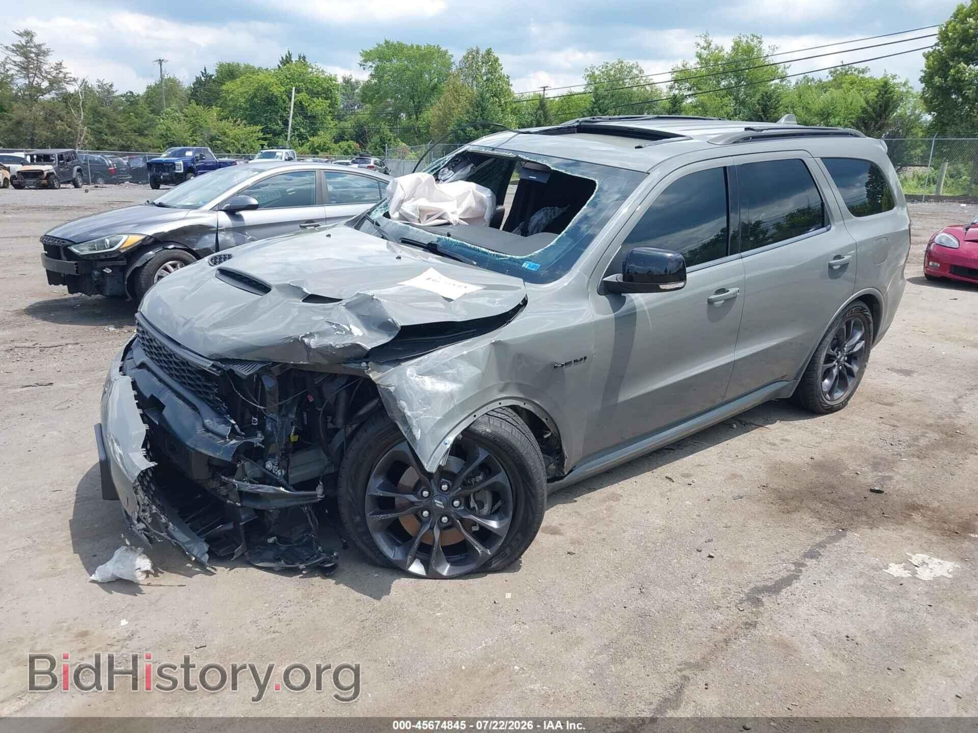 2021 DODGE DURANGO - VIN: 1C4SDJCT9MC557793 - Фото 2
