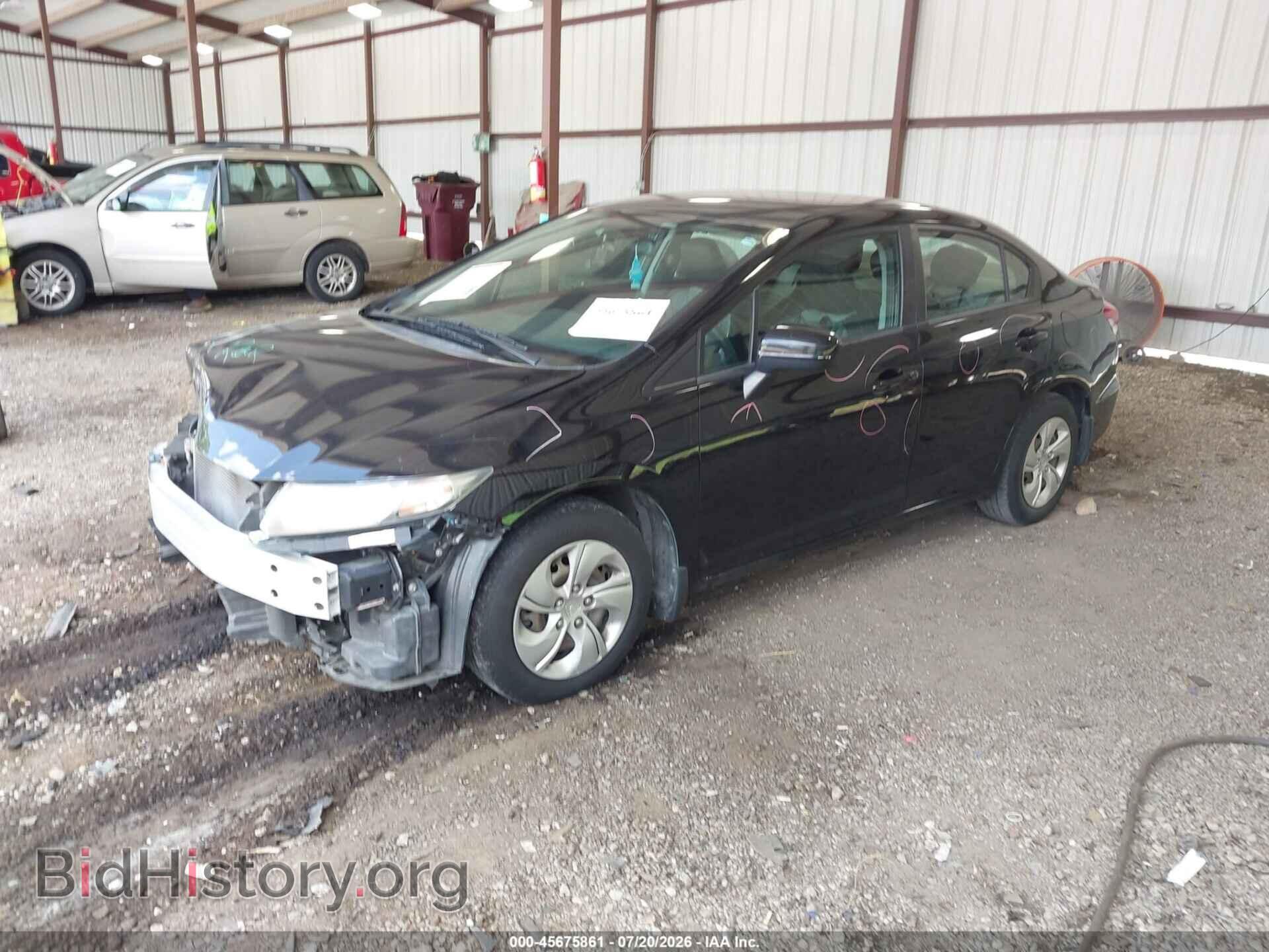 2014 HONDA CIVIC - VIN: 19XFB2F51EE011994 - Фото 2