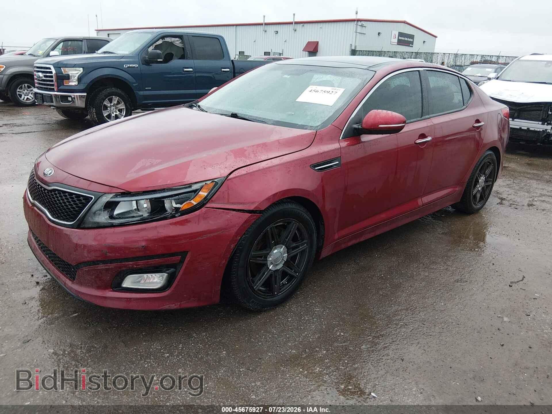 2014 KIA OPTIMA - VIN: 5XXGN4A70EG327264 - Фото 2