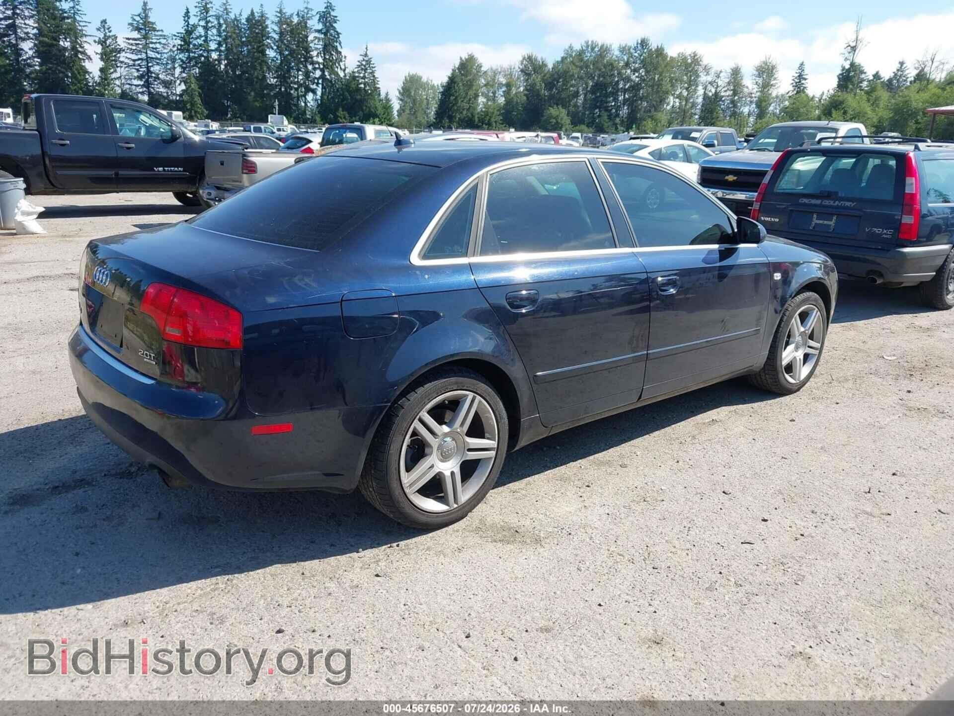 2007 AUDI A4 - VIN: WAUDF78E67A083864 - Фото 4