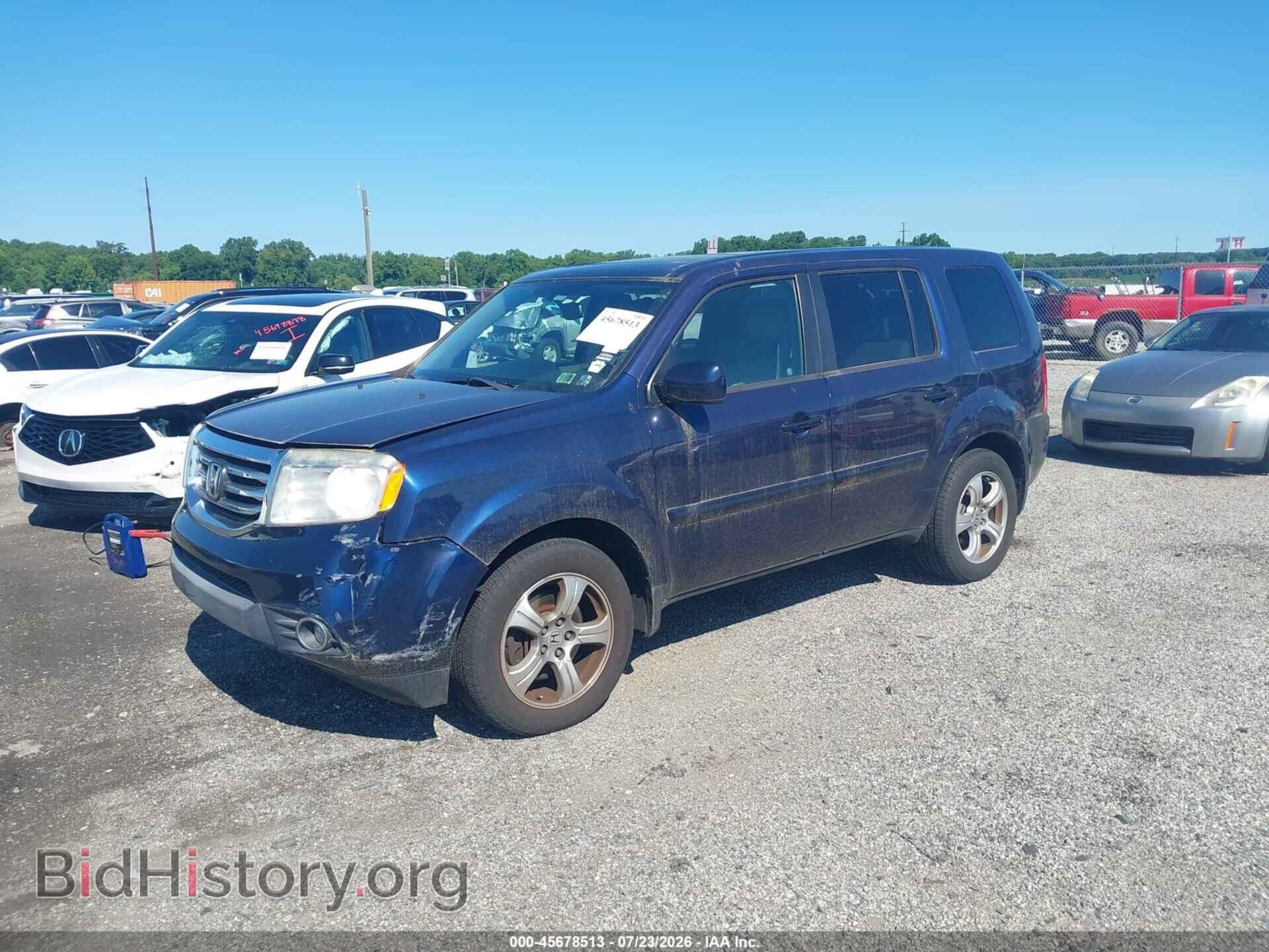 2013 HONDA PILOT - VIN: 5FNYF3H5XDB032254 - Photo 2
