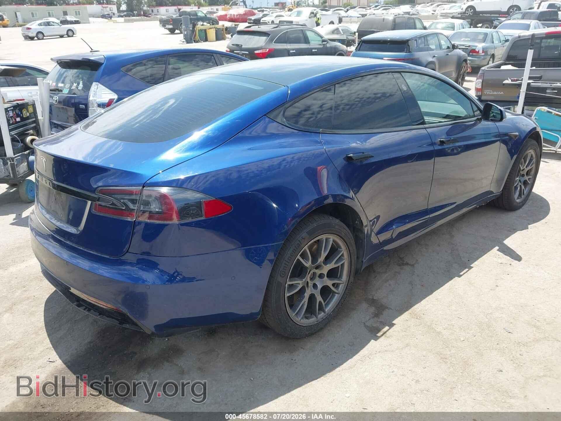 2021 TESLA MODEL S - VIN: 5YJSA1E53MF428149 - Фото 4