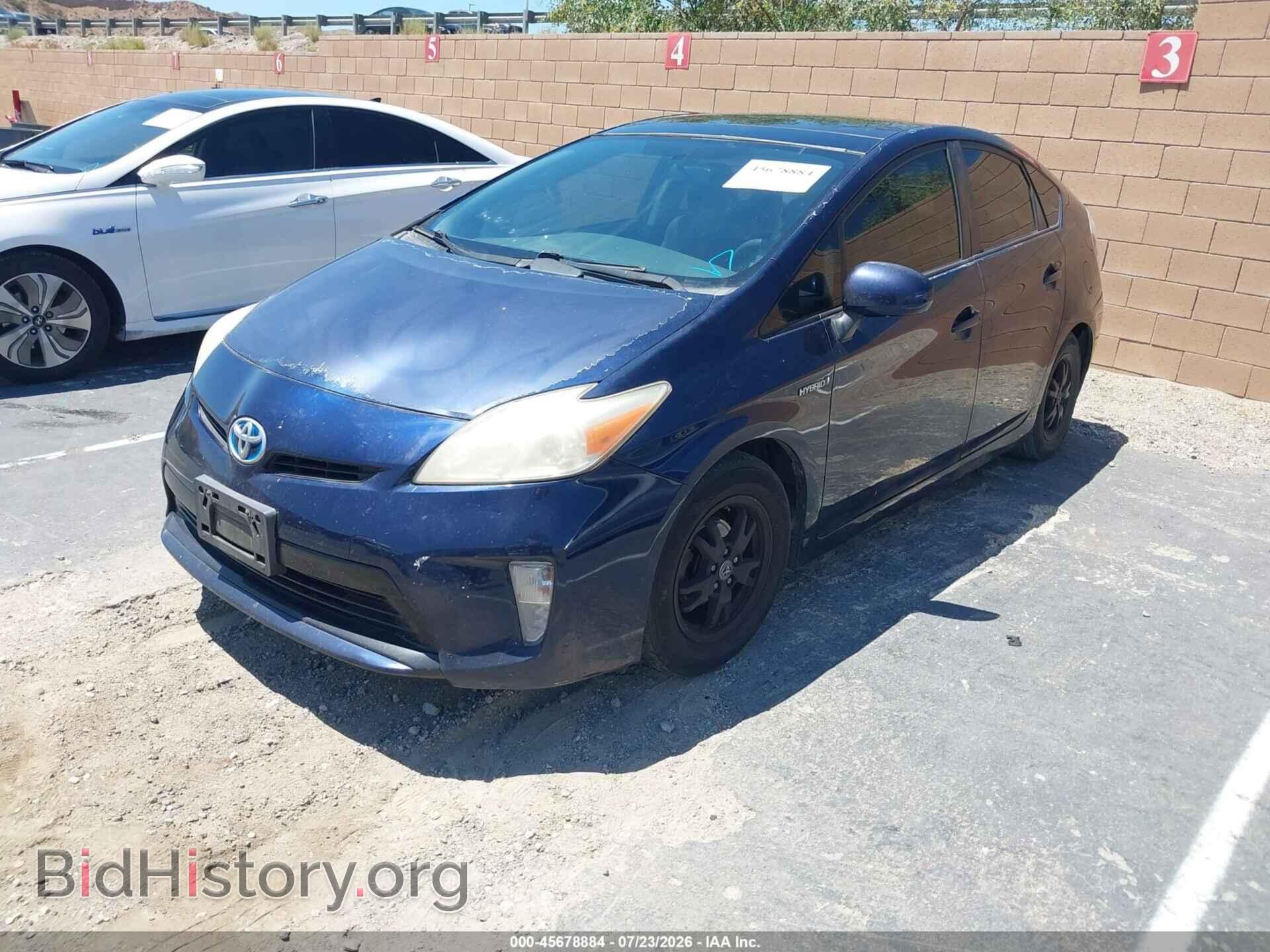 2013 TOYOTA PRIUS - VIN: JTDKN3DU6D1663808 - Фото 2