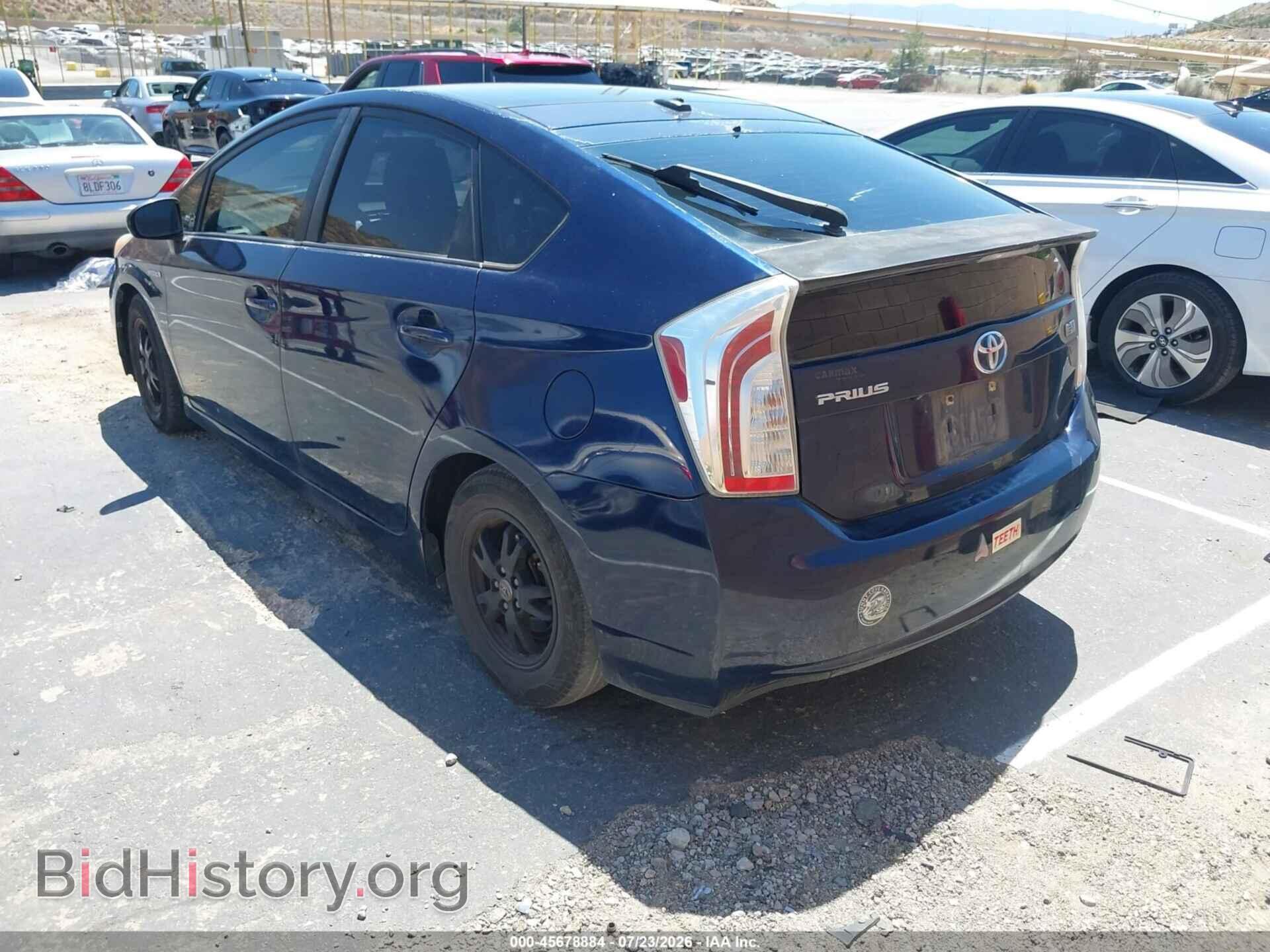 2013 TOYOTA PRIUS - VIN: JTDKN3DU6D1663808 - Фото 3