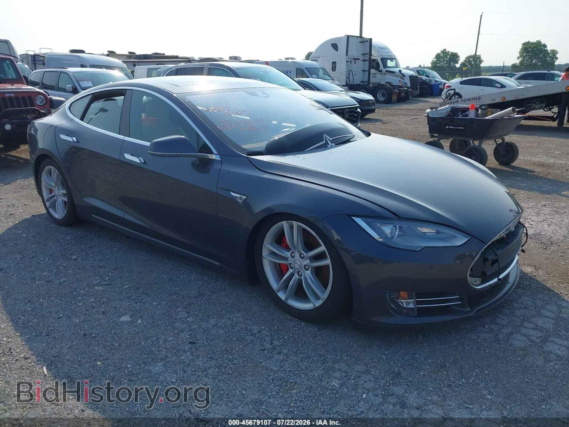 Photo 5YJSA1E47FF110674 - TESLA MODEL S 2015