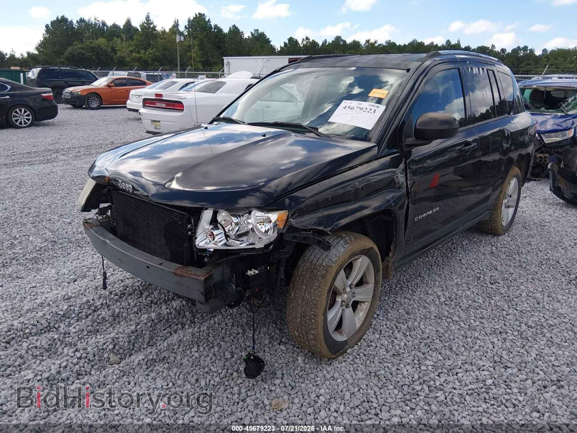 2012 JEEP COMPASS - VIN: 1C4NJCEB3CD685378 - Фото 2