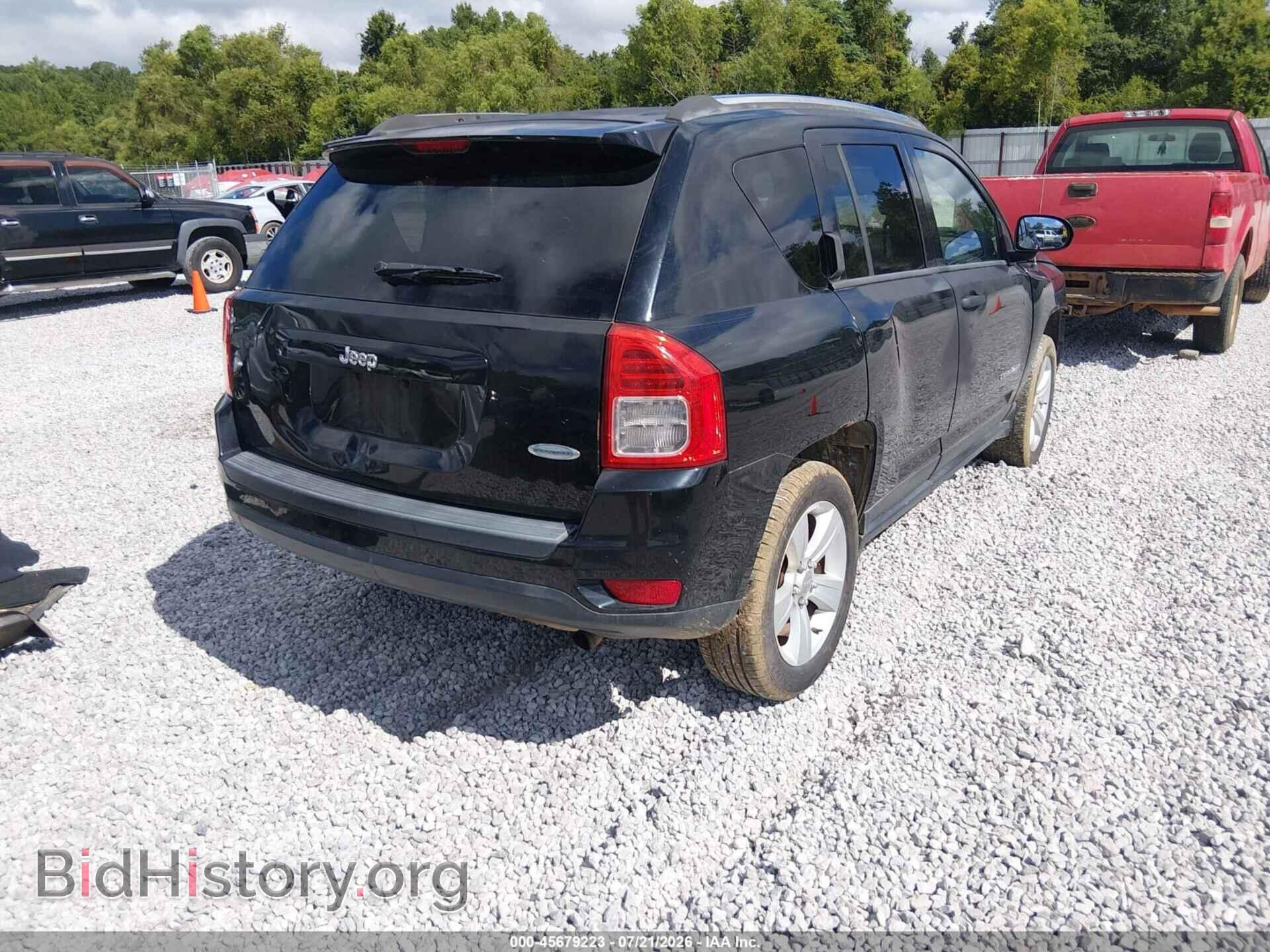 2012 JEEP COMPASS - VIN: 1C4NJCEB3CD685378 - Фото 4
