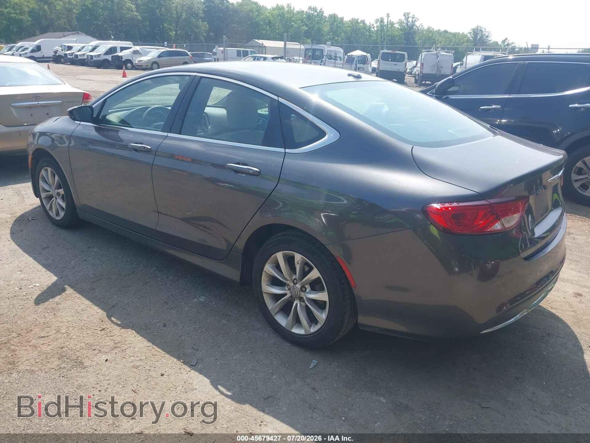 2015 CHRYSLER 200 - VIN: 1C3CCCCB1FN653973 - Фото 3