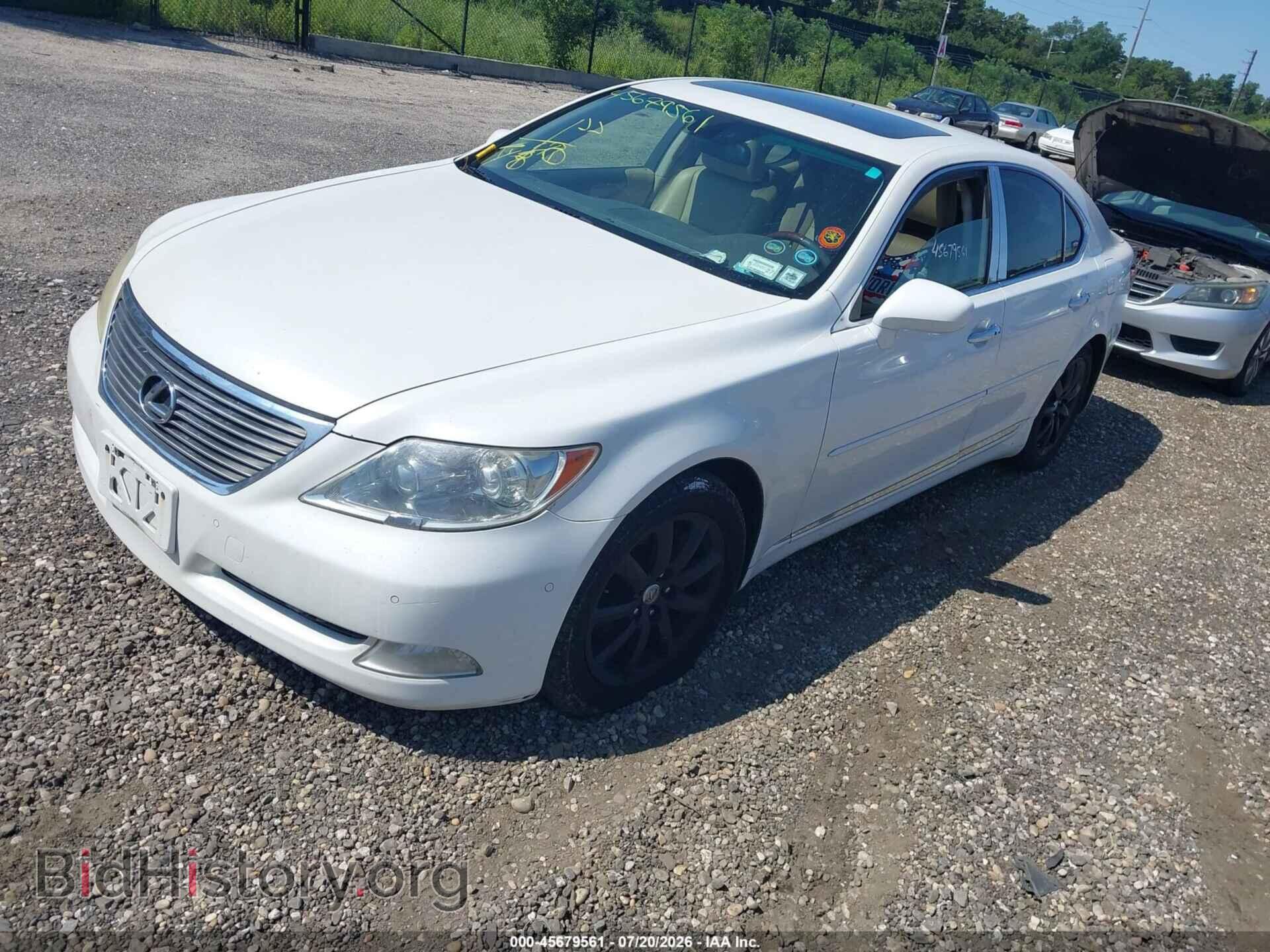 2007 LEXUS LS 460 - VIN: JTHBL46F775048691 - Фото 2