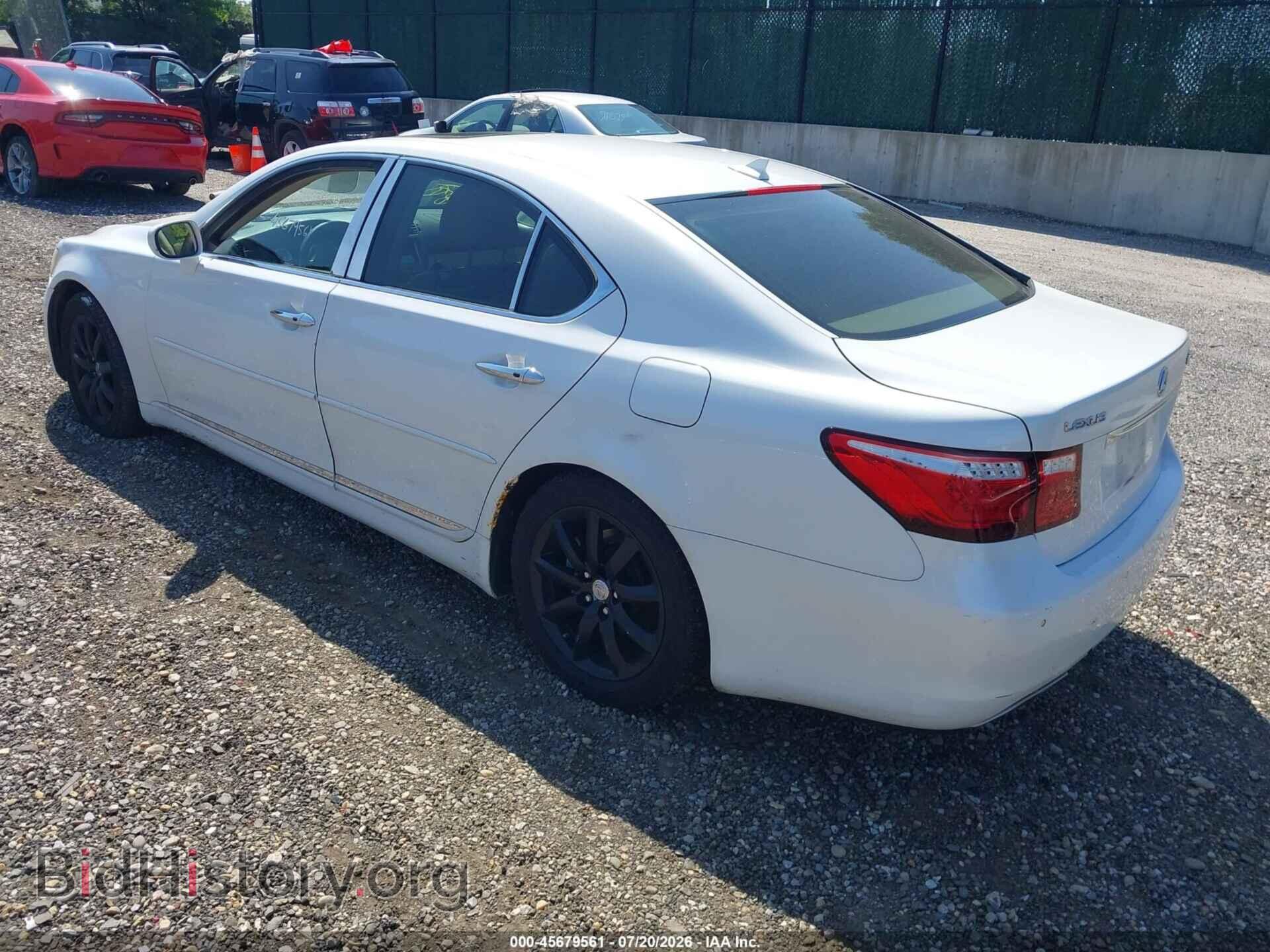 2007 LEXUS LS 460 - VIN: JTHBL46F775048691 - Фото 3