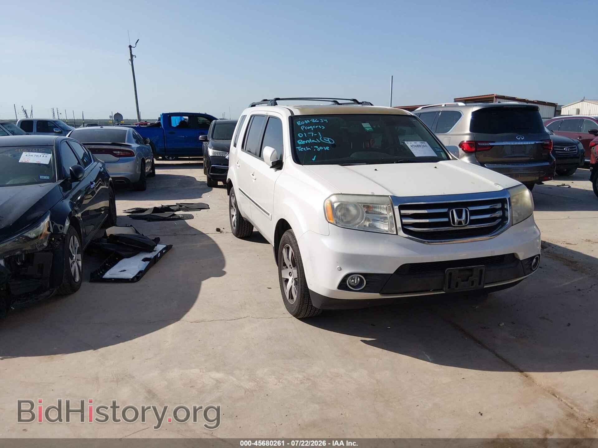 Фотография 5FNYF3H95EB007735 - HONDA PILOT 2014