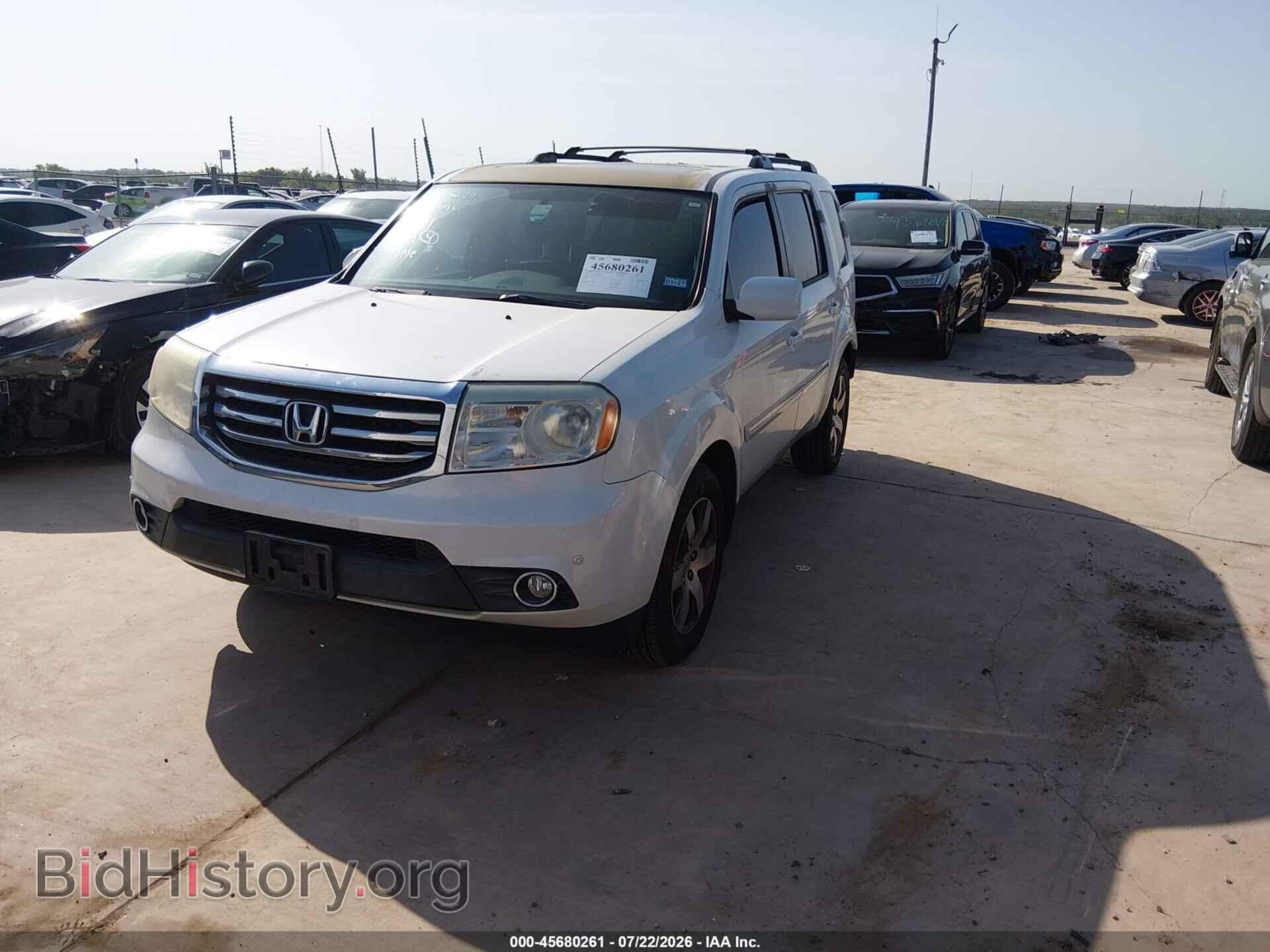 2014 HONDA PILOT - VIN: 5FNYF3H95EB007735 - Фото 2
